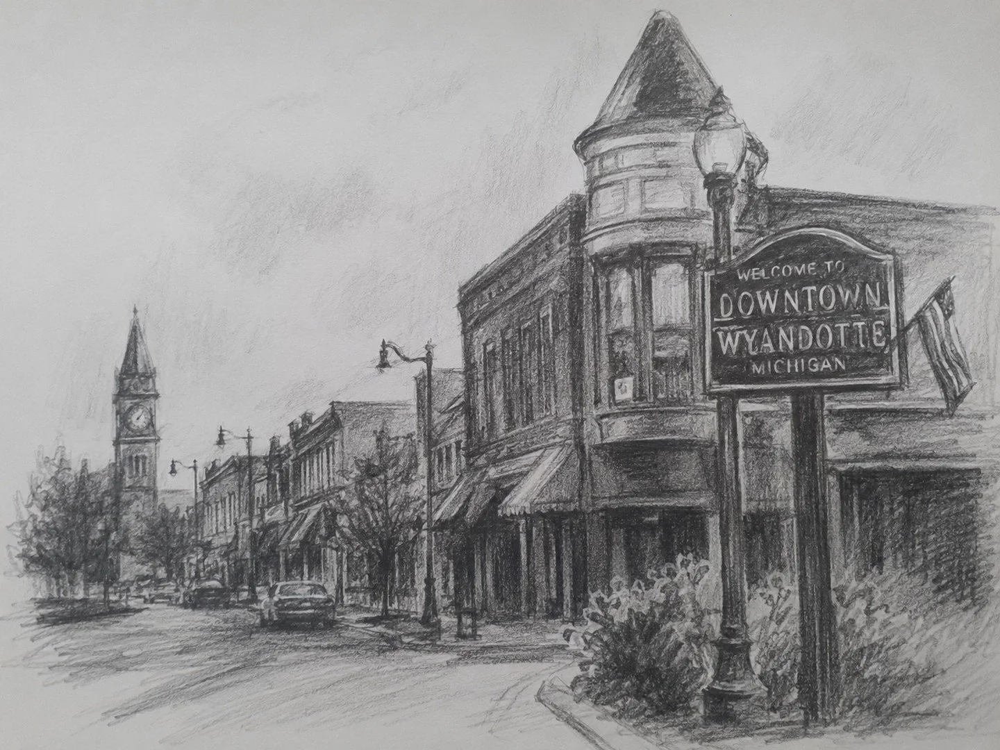 **Please note - due to air quality precautions, we are going to move the start of this class to 7/25 and end on 8/29. You still have time to register if you were thinking about taking this class!

You see downtown Wyandotte every day... but have you 