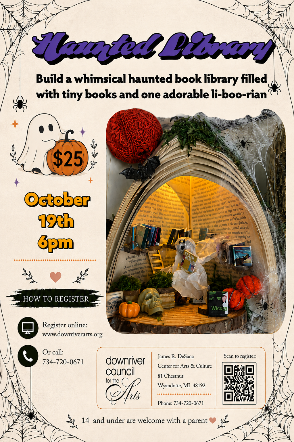 Haunted Library 10/19/26