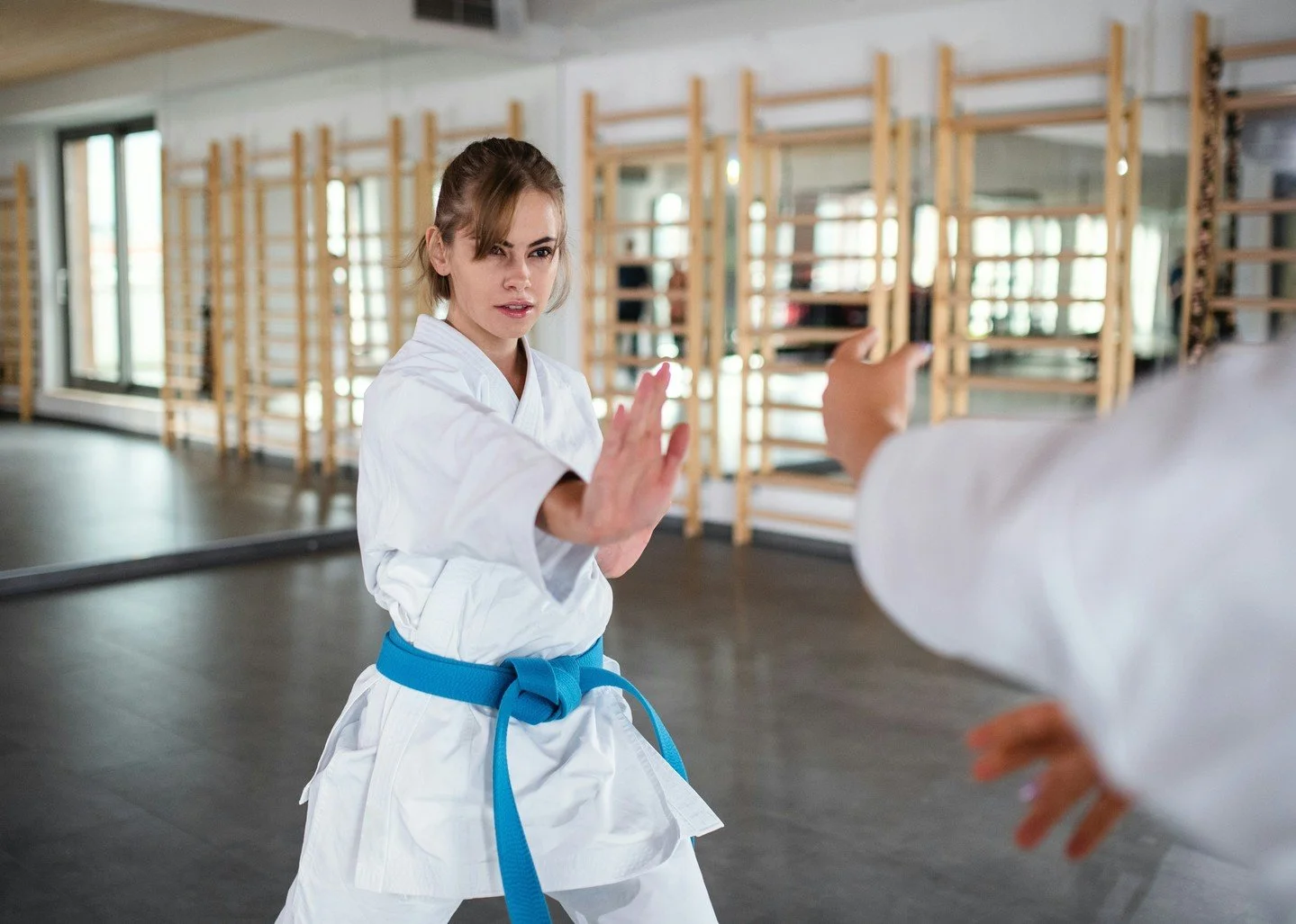 Wyandotte Martial Arts teaches traditional Korean Tang Soo Do at the arts center. This art is an excellent way to exercise, reduce stress, and learn self defense, in a fun and friendly class environment! 

ENROLL IN PERSON: 9/14 - 10/5 for the sessio