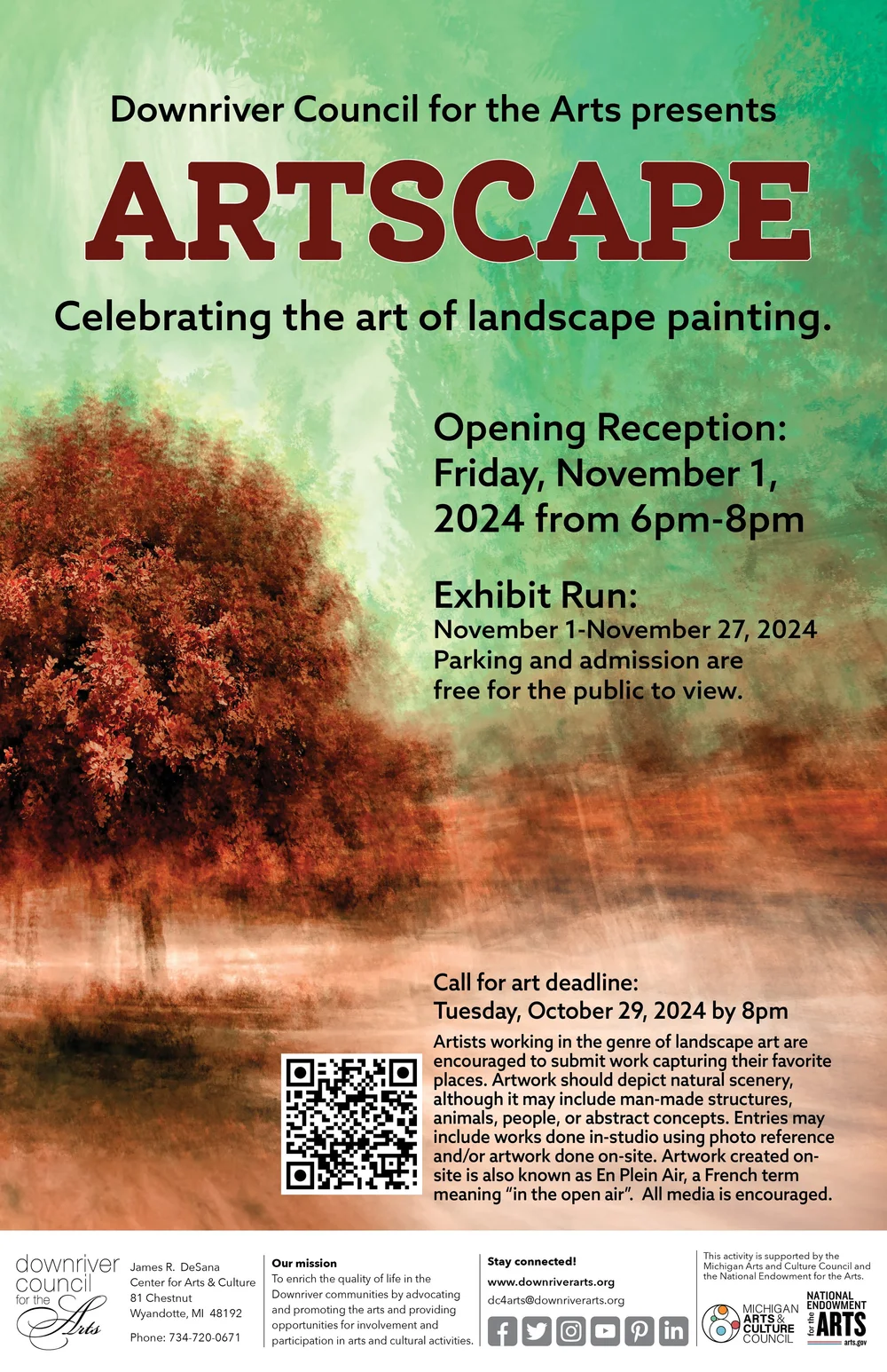 Artscape - 11/24 — Downriver Council for the Arts