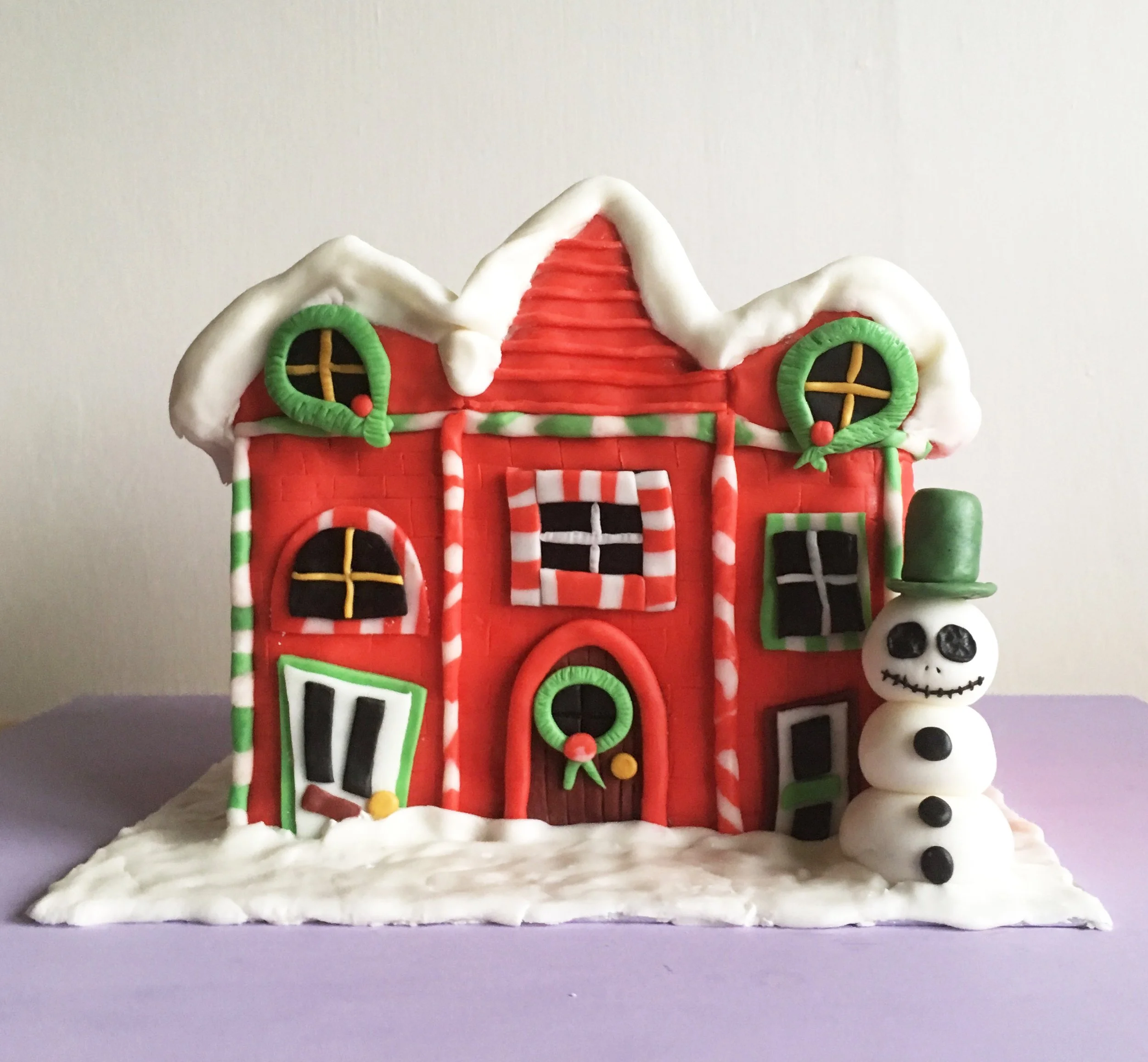 How To Make A Nightmare Before Christmas Cake
