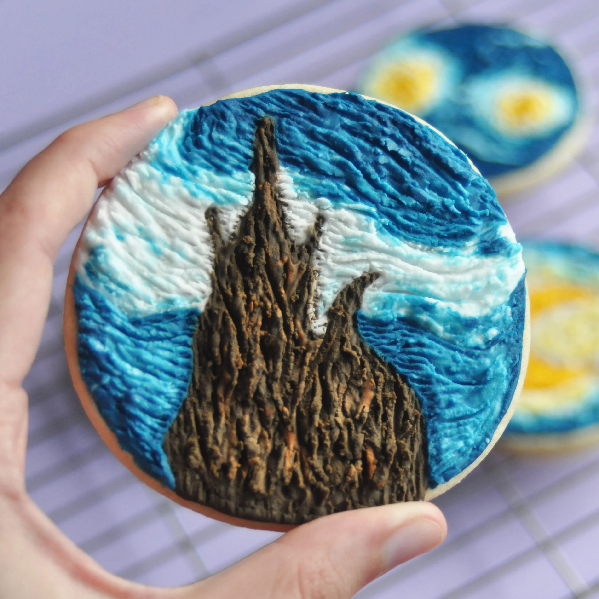 How To Make Van Gogh Inspired Cookies
