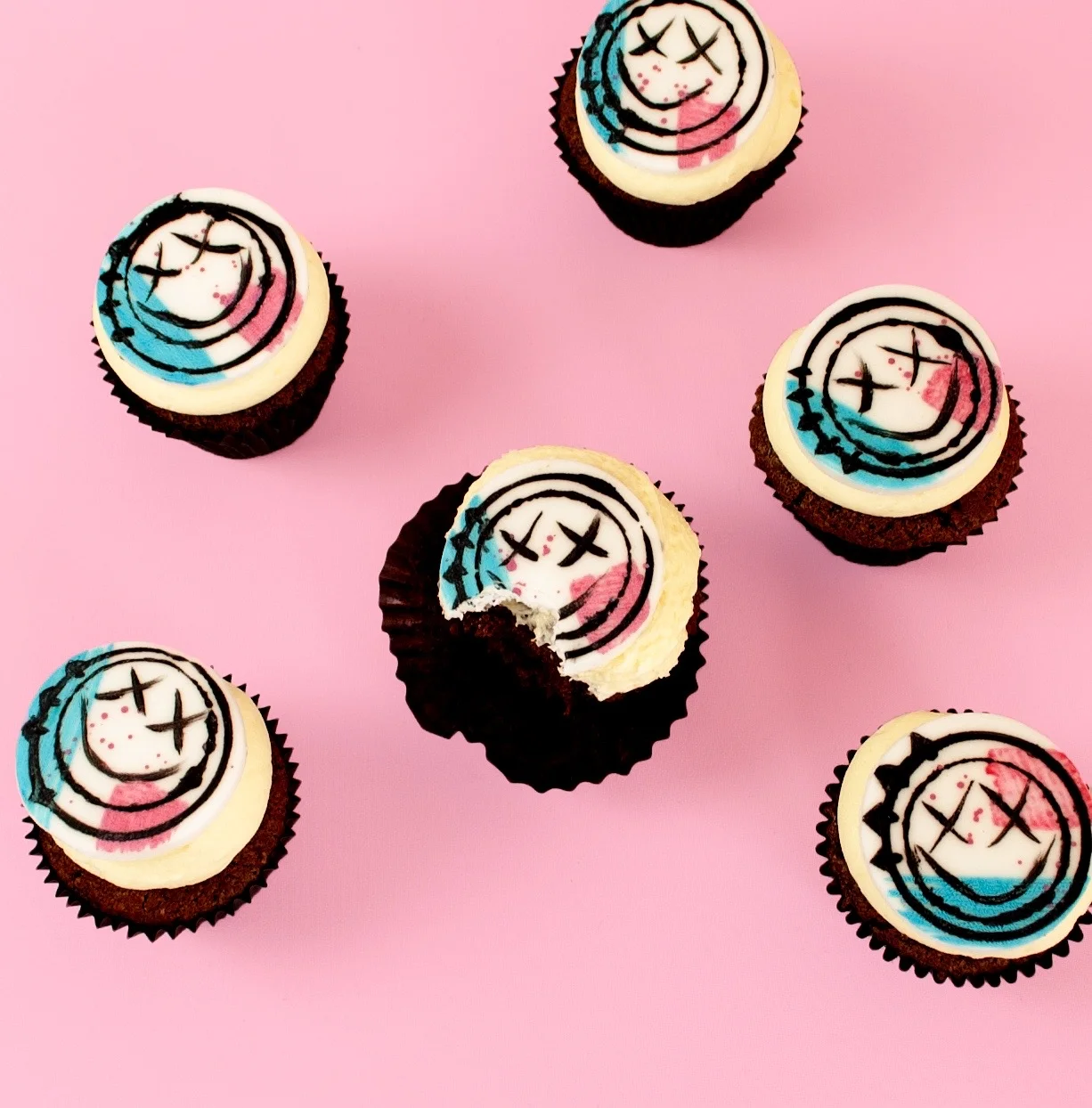 Blink 182 Cupcakes