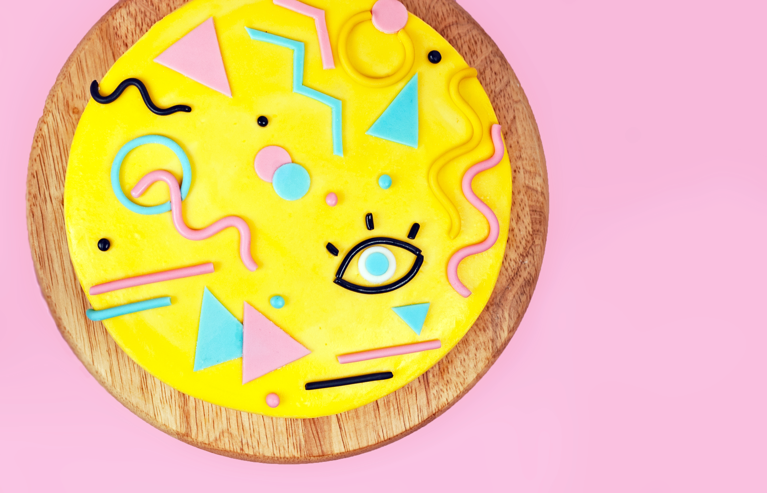 The Ultimate DIY 90s Cake