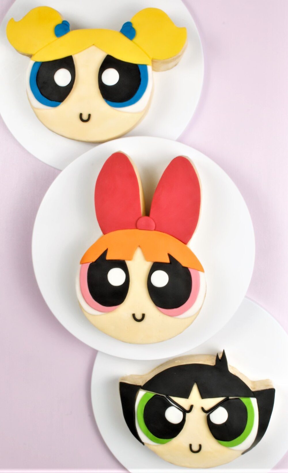How To Make Cute AF Powerpuff Girls Cakes — Icing Insight