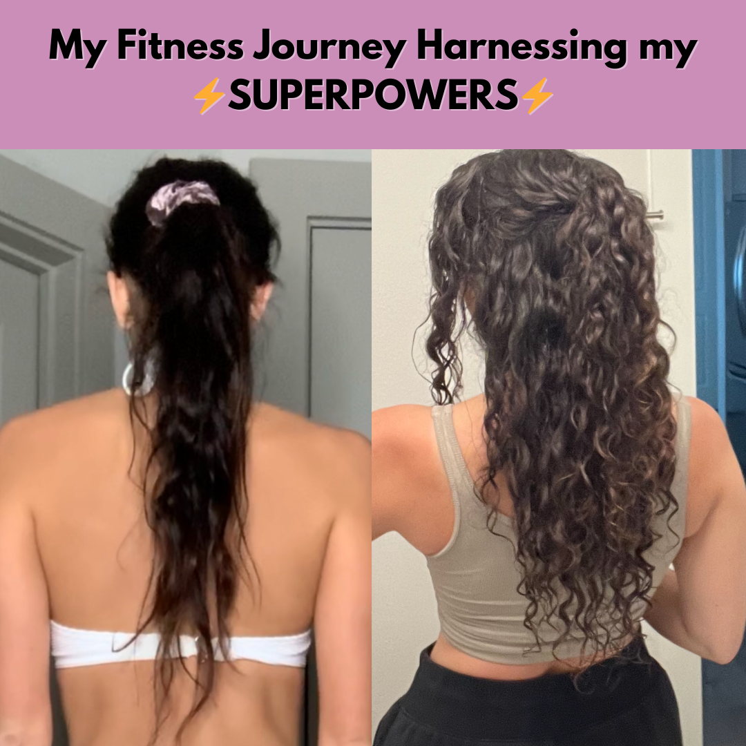 When I focused on sustainable workout and eating methods, geared towards longevity, my hair grew back closer to it's natural thickness.