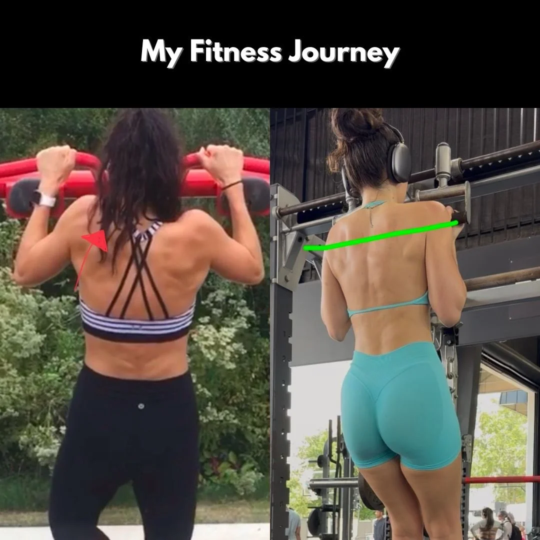 After implementing corrective exercises to fix my posture from sitting in my comfy neurodivergent positions, I decreased my shoulder/back pain and increased my strength.