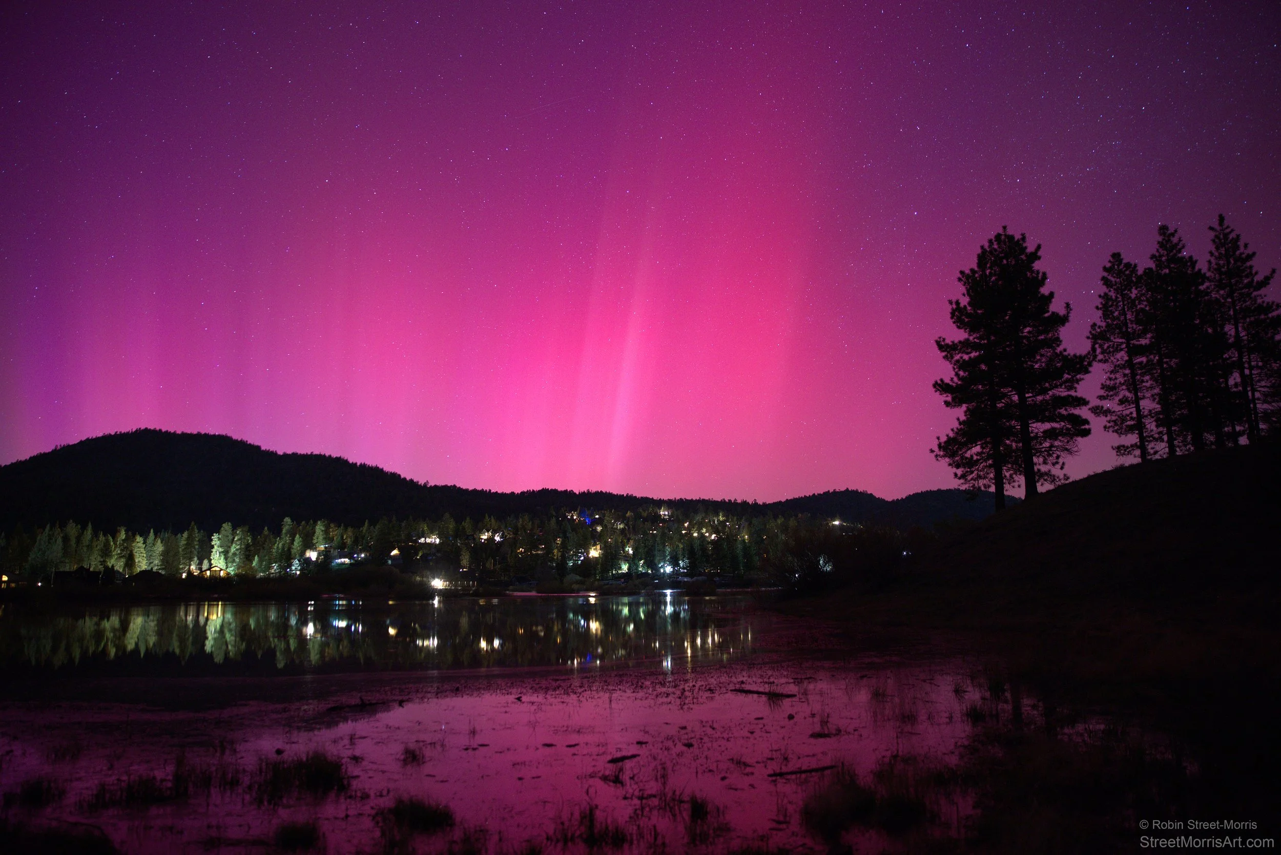 Aurora Over Southern California 