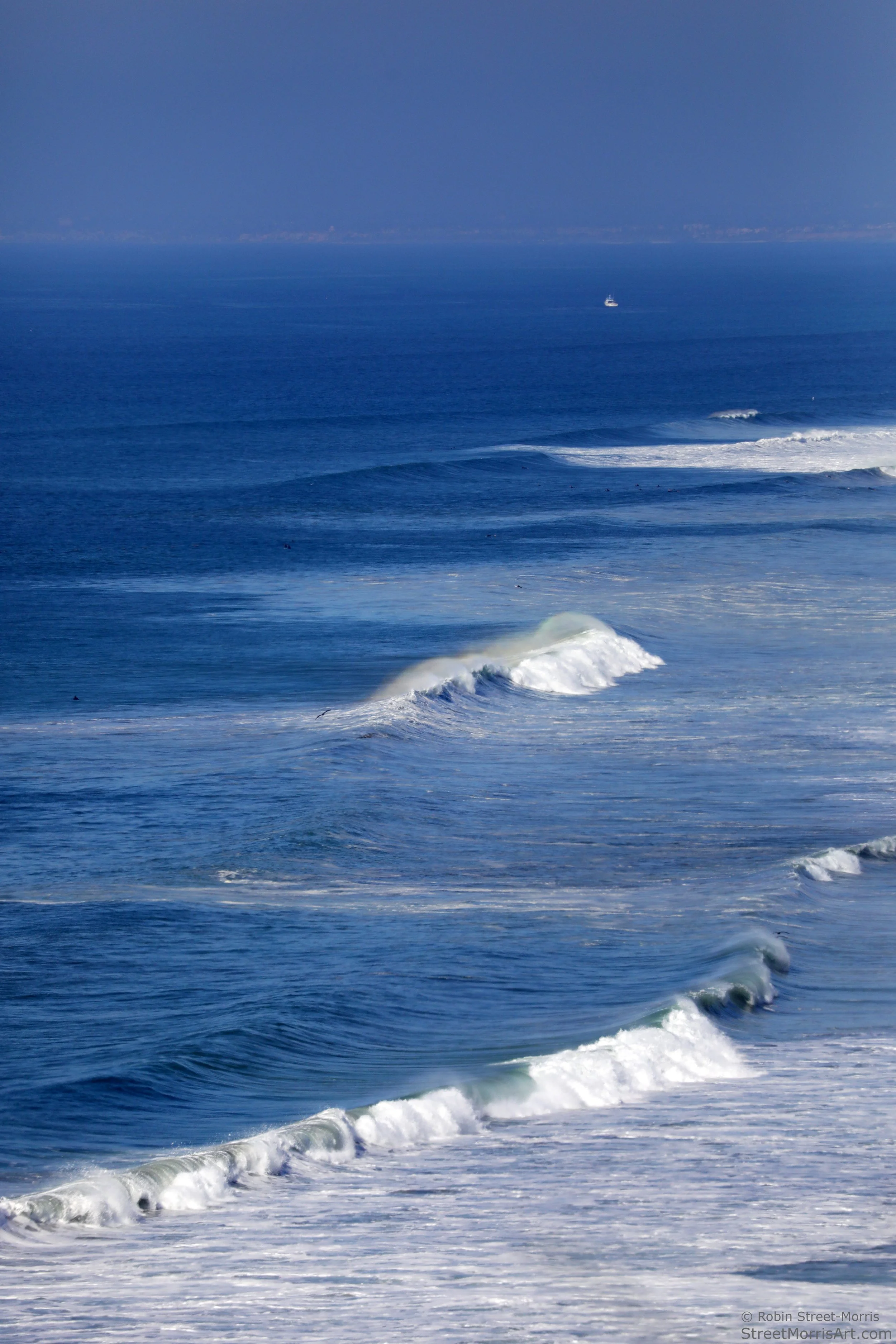 Rollers off of Torrey Pines State Beach