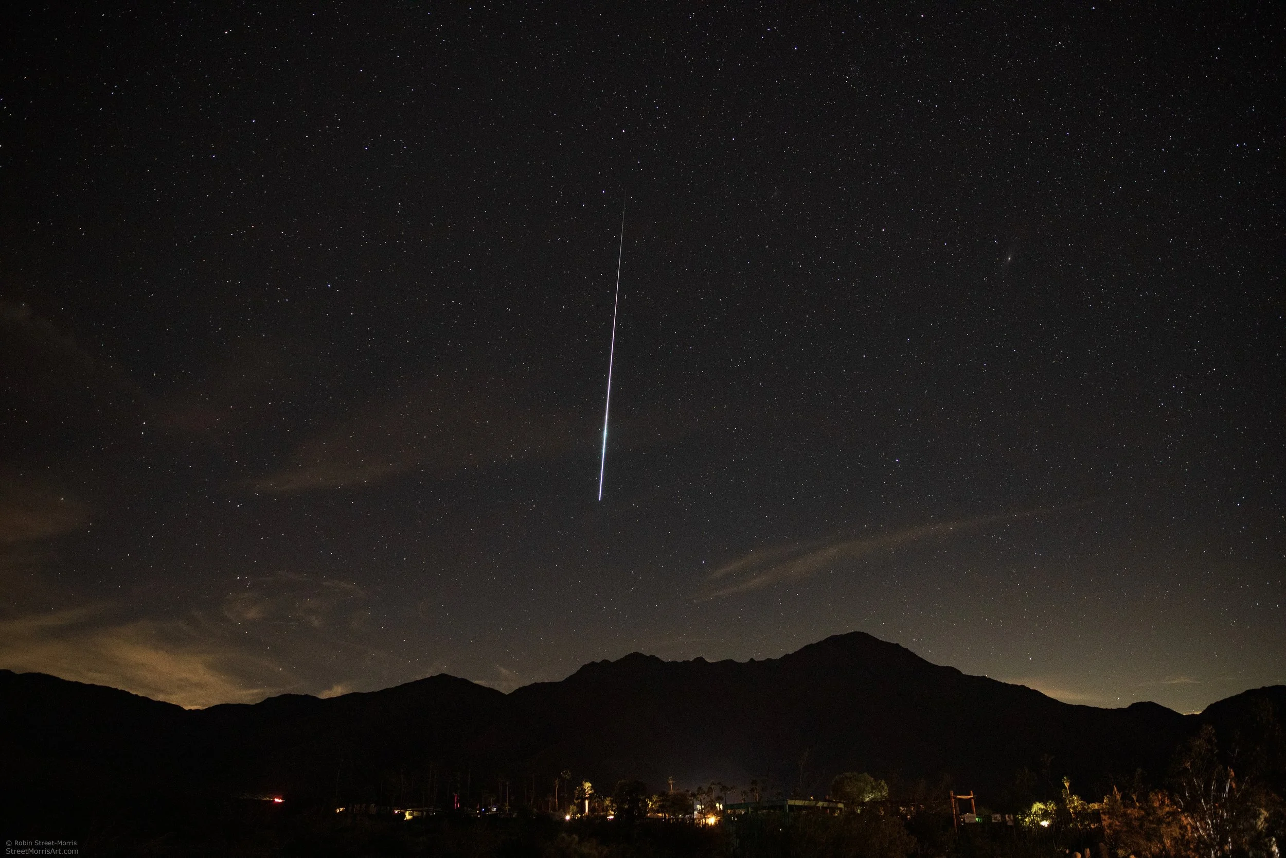 meteor in Borrego Springs