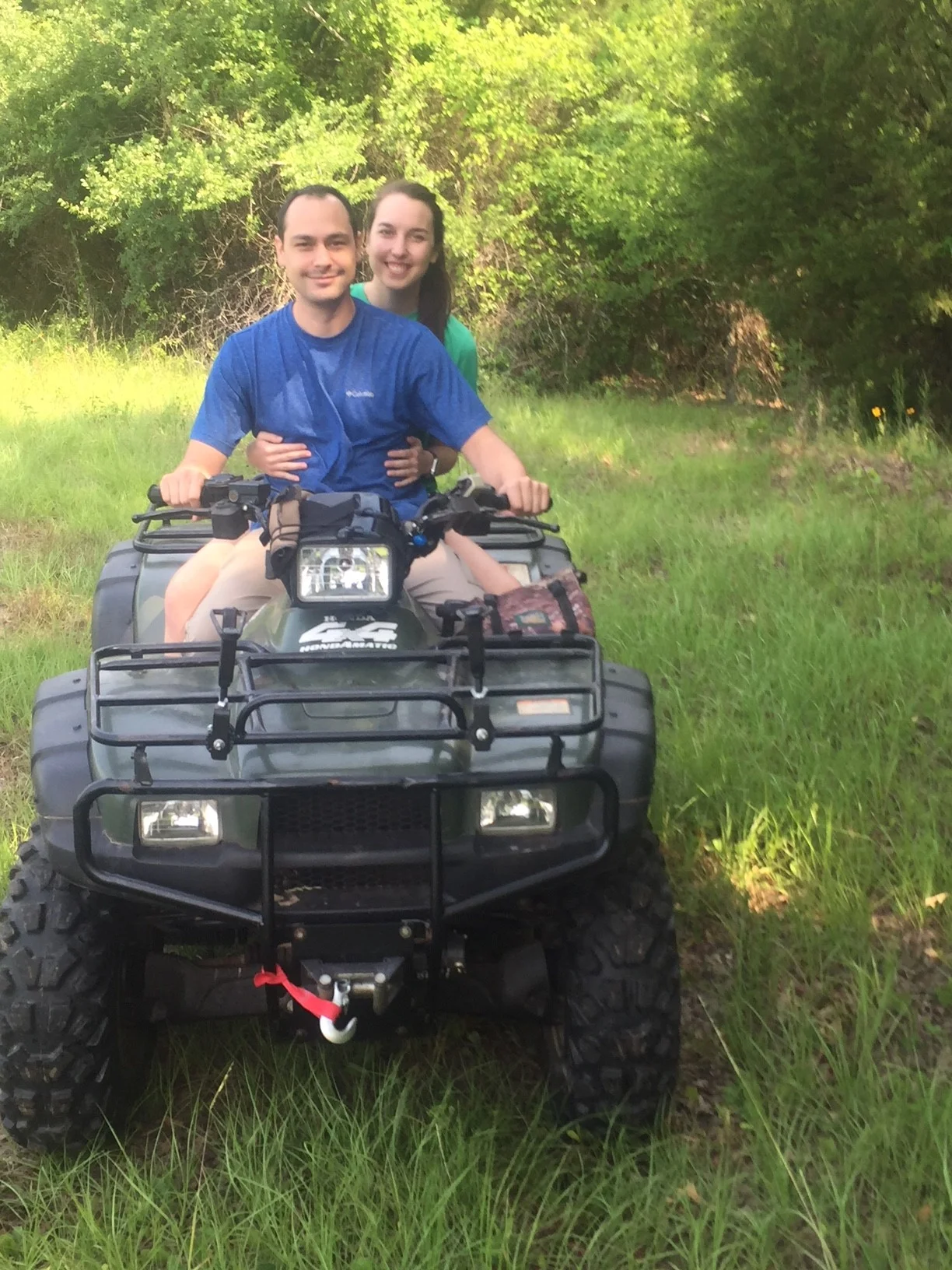 Ryan & Claire out for a drive
