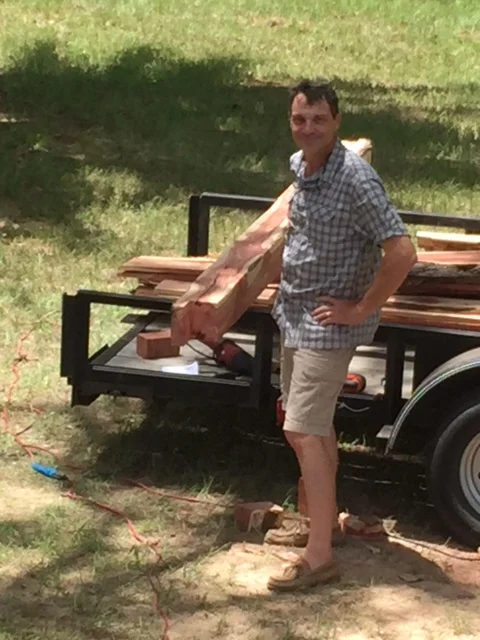  Wishing he had gotten the self-installing beams right about now. 