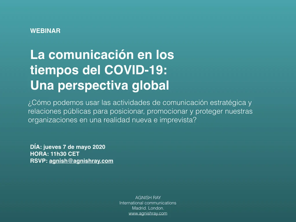 Storytelling in the time of COVID-19