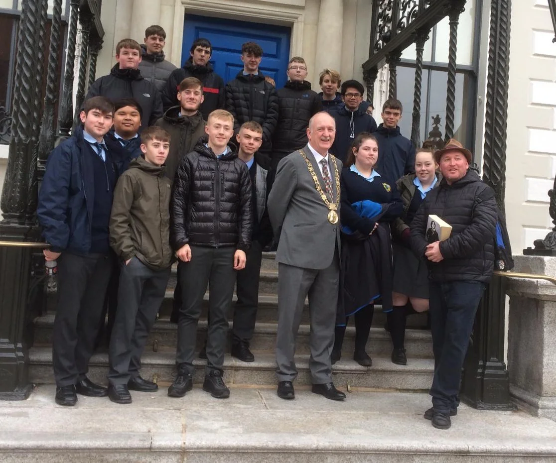 Meeting the Lord Mayor of Dublin