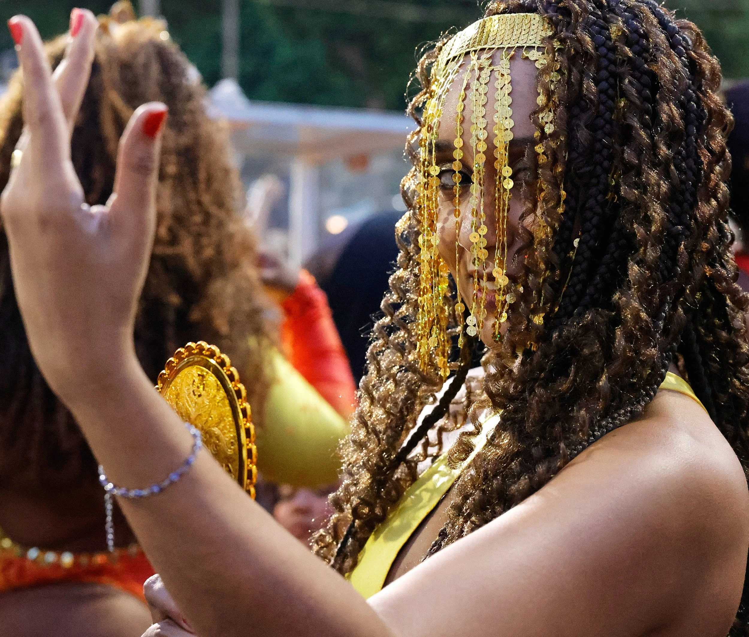 Praise rising into the night. Nomadic Light