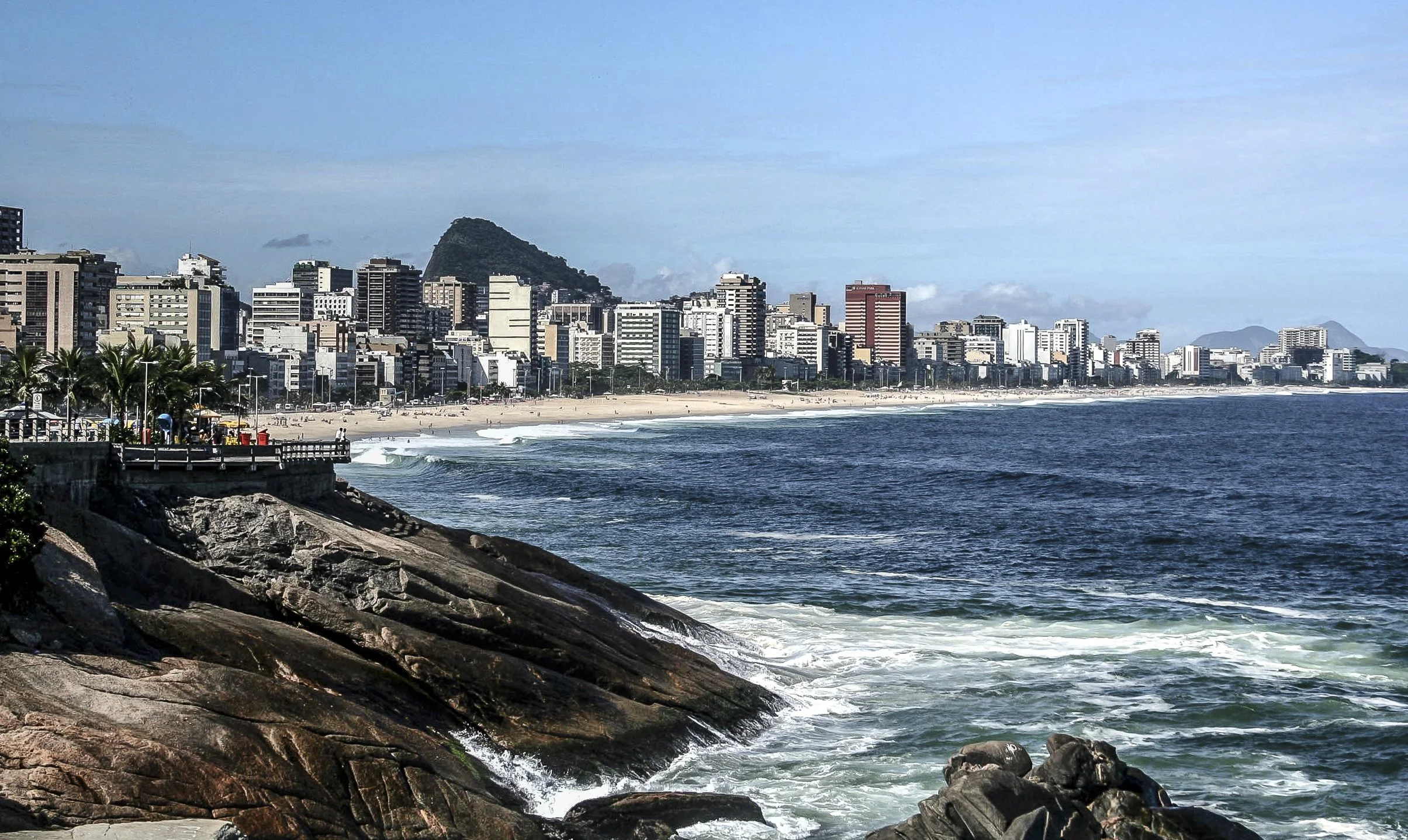 South America, Rio de Janeiro coastline