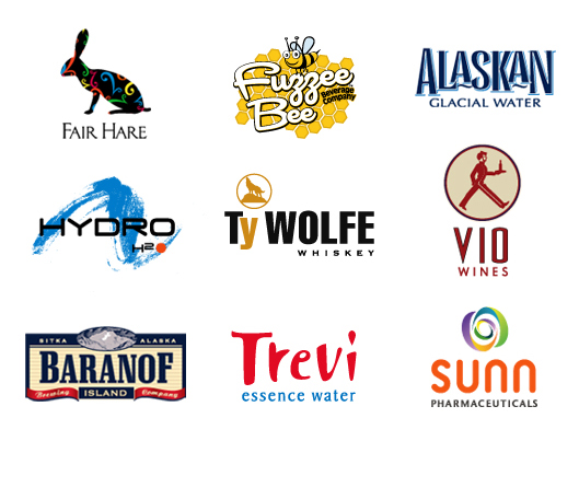 Logo Design Firm- wine, food, water, beverage , whiskey, spirits, liquor, beer, and retail product brand design