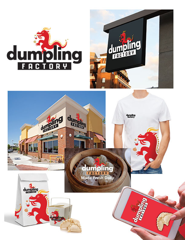 restaurant logo desgin, restaurant brand design, food servce brand design, food service package design