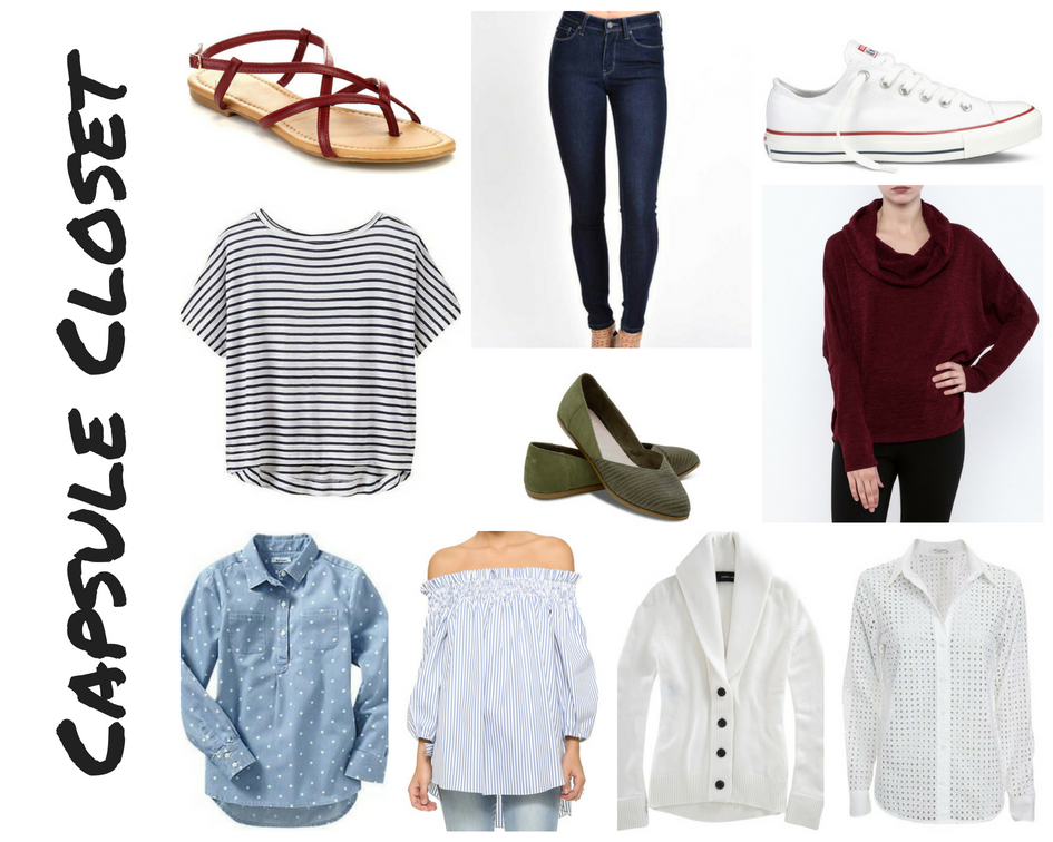 Capsule Closet for San Francisco- Pop Colors and Neutrals