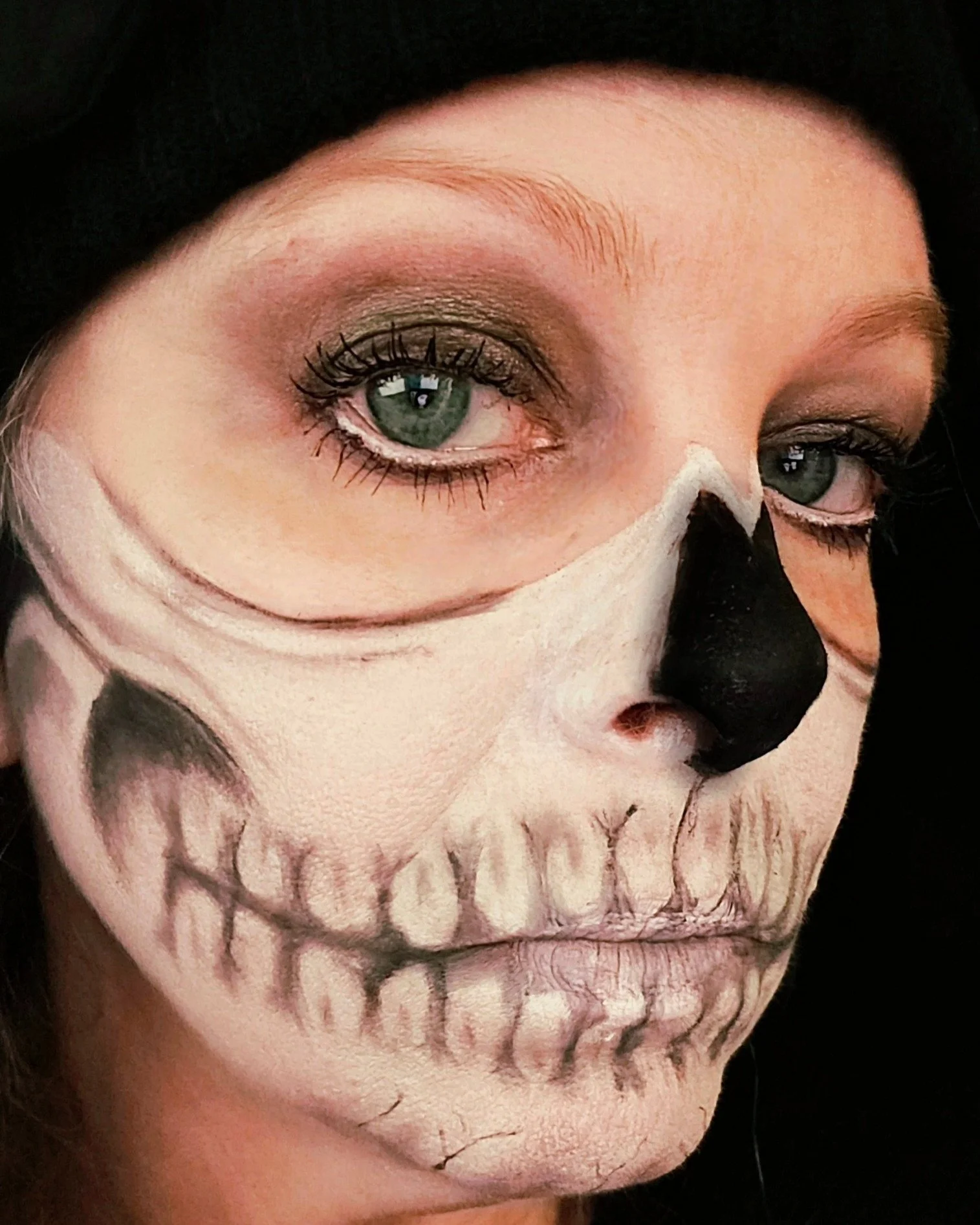 A very Happy Birthday to our aca-ship captain, Courtney! 🎂🍨🎶 Please join us in wishing her a very happy day!

Fun fact: Courtney LOVES Halloween. Candy, costumes, makeup, spookiness...ALL of it. Pictured: last year's makeup. To answer your burning