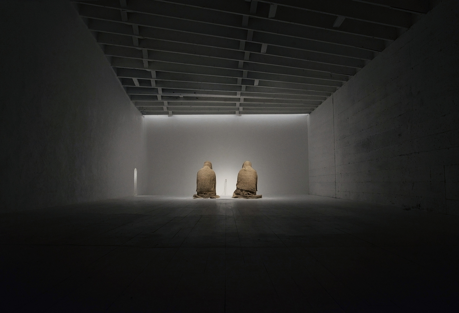  curation &amp; environment for Allan Jeffs installation ‘Penitentes’ 