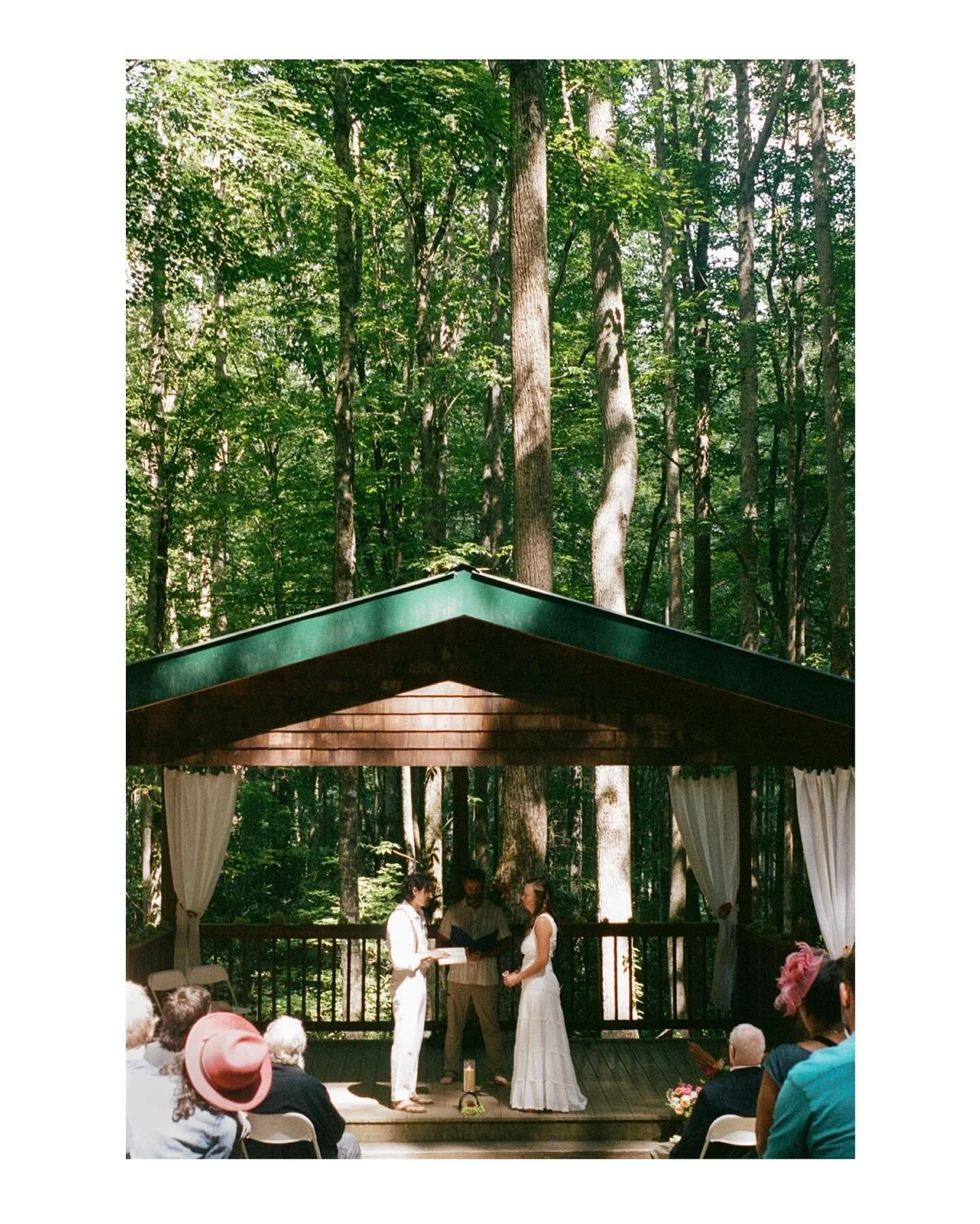 I was NOT the photographer at this wedding! Only the second wedding I&rsquo;ve ever been to (of hundreds) where I got to just sit and watch, listen, and sing along. I kept thinking, are weddings always this chill? 

If you&rsquo;re wondering, why are
