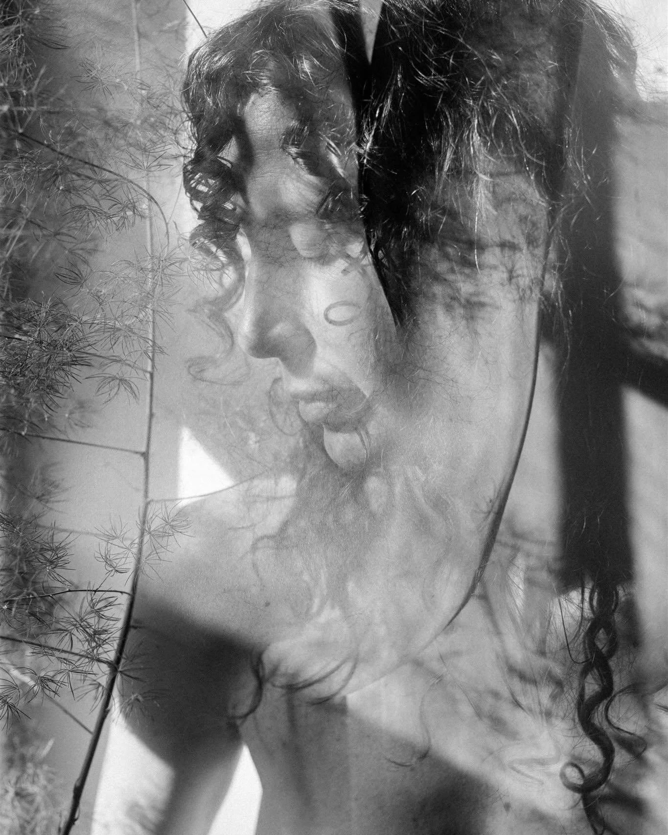 Obscuring so as to see more clearly ~ When you&rsquo;ve looked at someone nearly everyday for twenty years, it can be hard to actually see them. When you&rsquo;ve looked at yourself for a lifetime it can be near impossible. Somehow, this helped. 

~ 