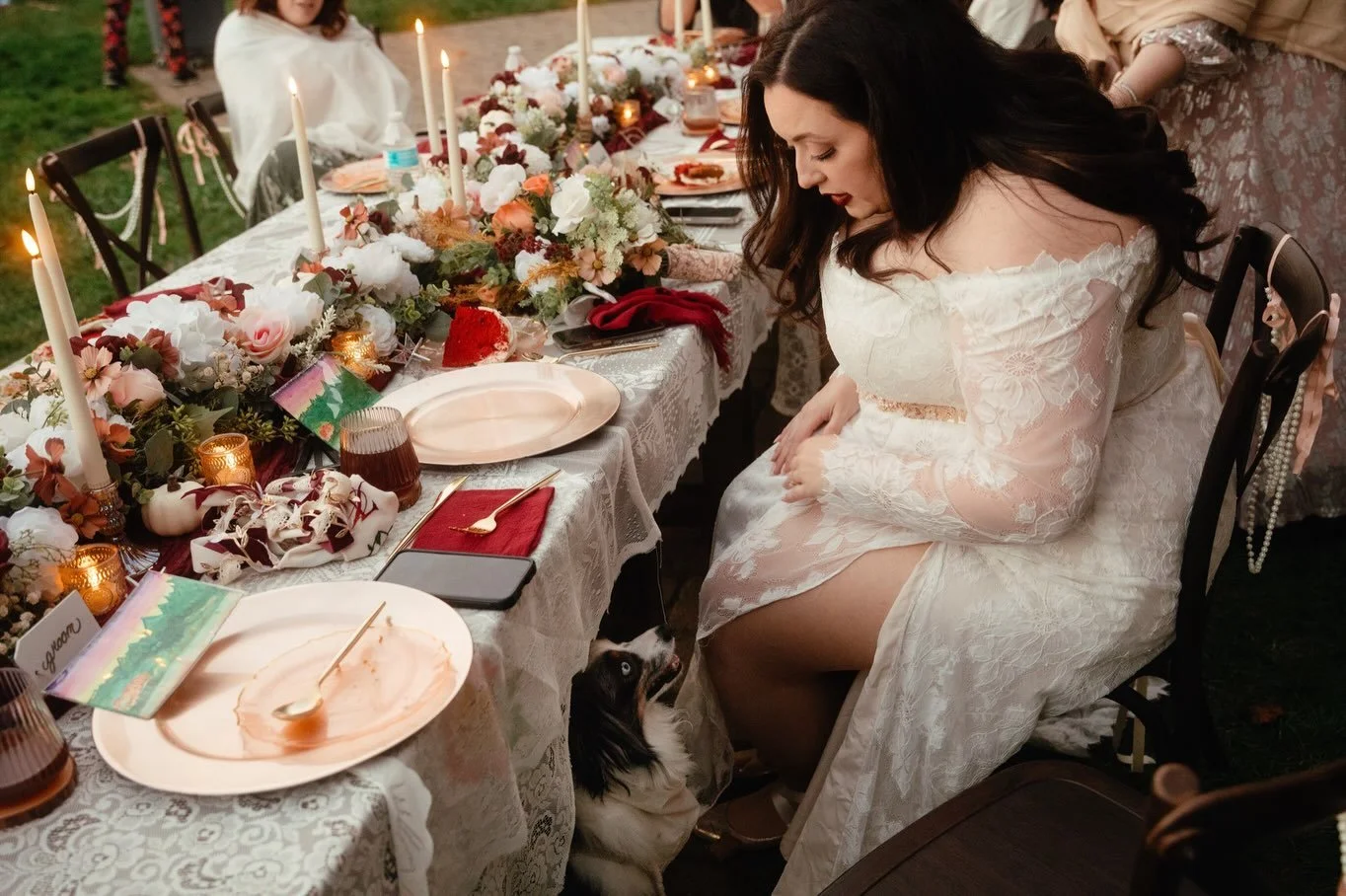 L+D have hearts of gold. The kindness and care with which they moved through their wedding day, and their world, made me immediately smitten with them both. 

They came all the way up from Louisiana to wed, and the mountains greeted them with their a
