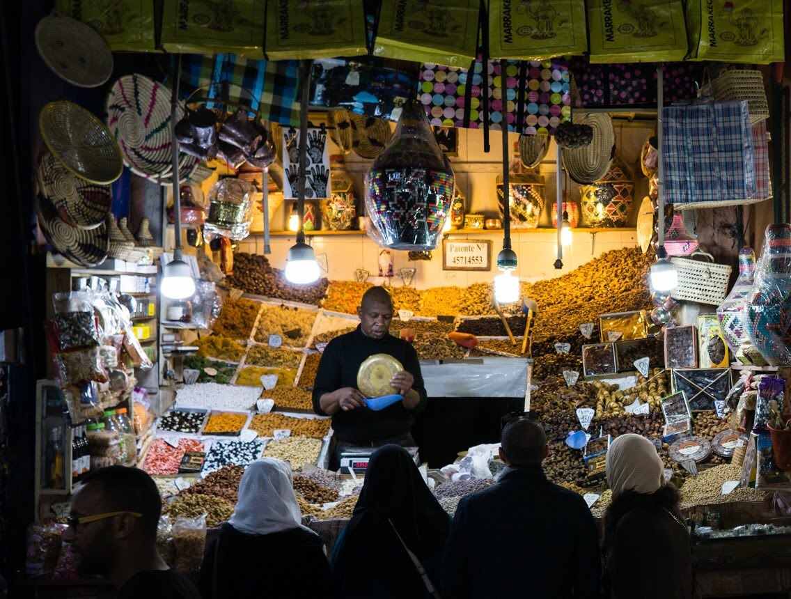 Night Market, Marrakech, Morocco