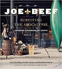 I recently received a free copy of Joe Beef: Surviving the Apocalypse: Another Cookbook of Sorts from Appetite by Random House to review.