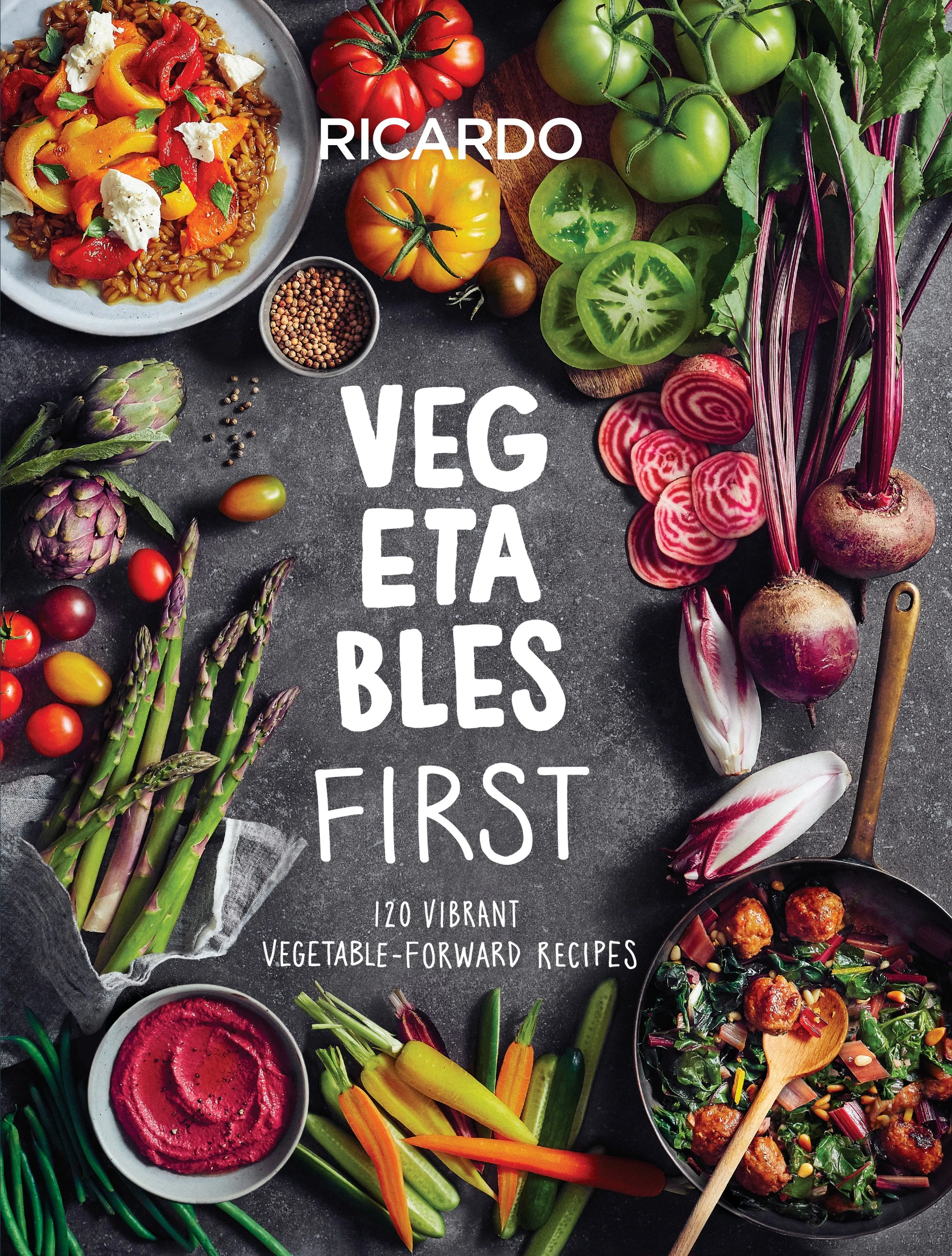 I recently received a free copy of Vegetables First: 120 Vibrant Vegetable - Forward Recipes by Ricardo Larrivée from Appetite by Random House to review.