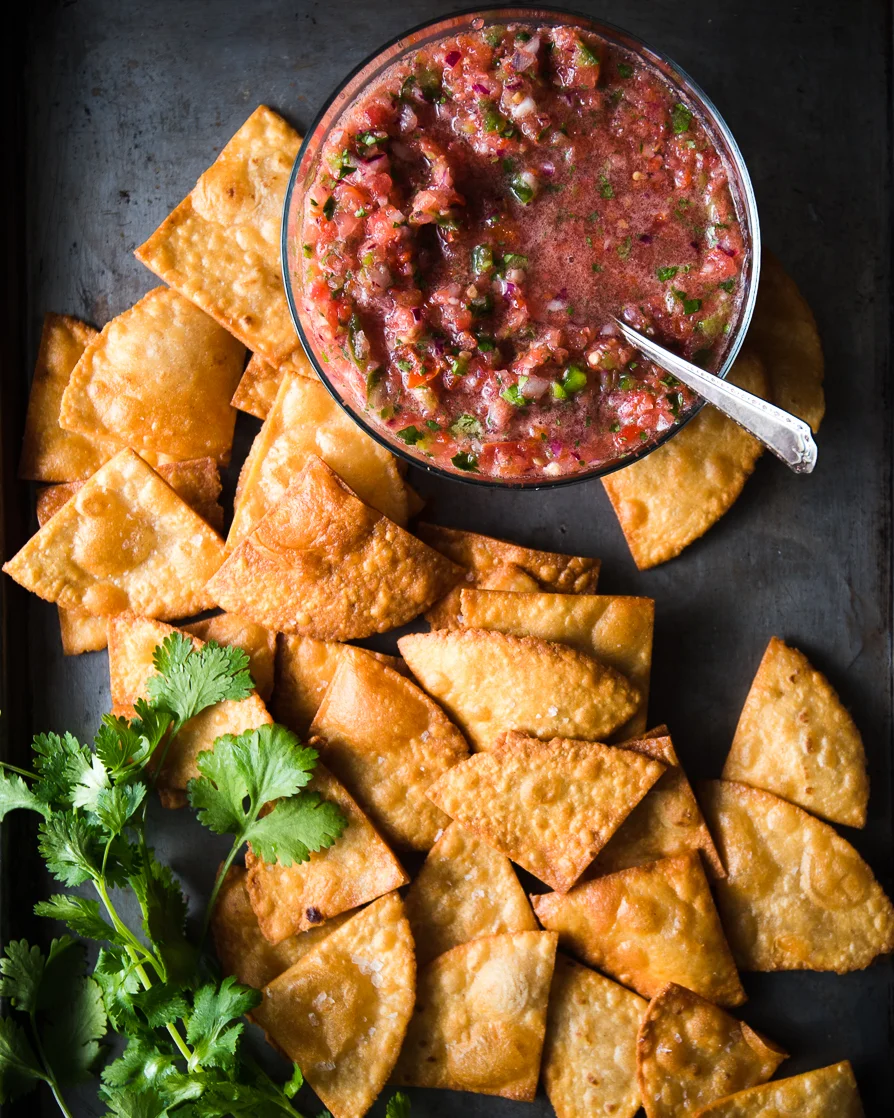 Homemade Chips &amp; Salsa