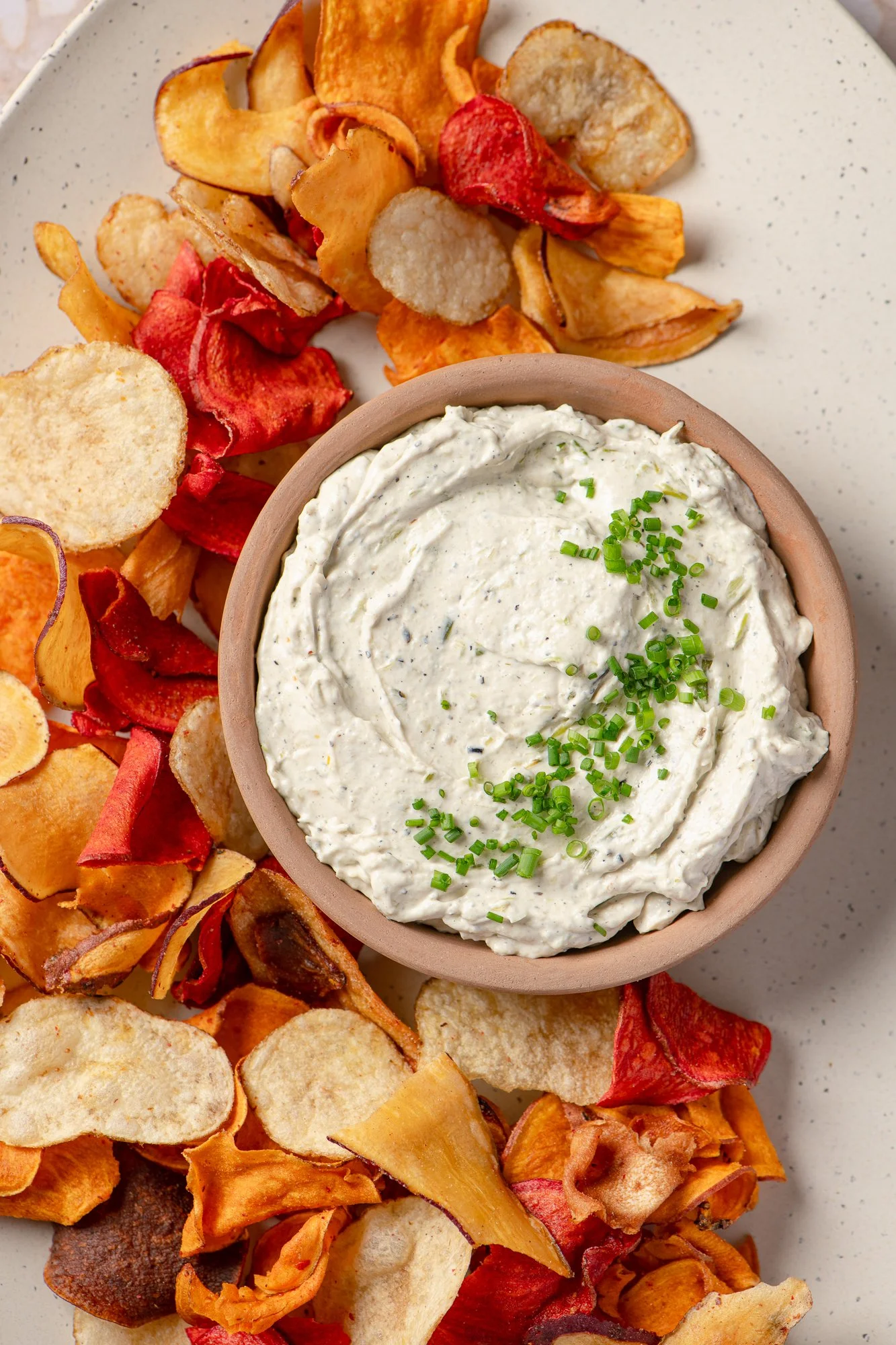 Charred Garlic Scape Dip