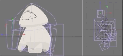 C4D - Ocean Giant Modeling