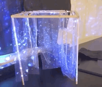 Final Prototype with Projection mapping