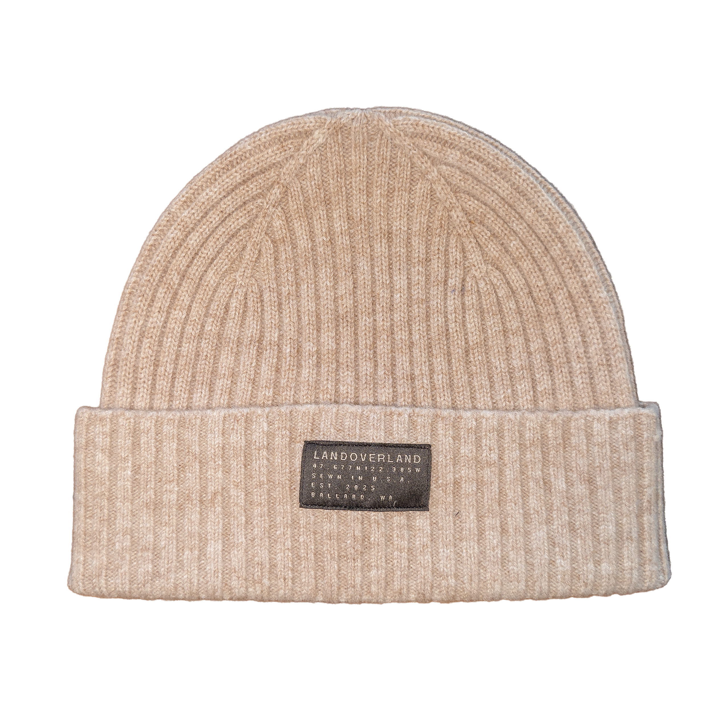 Merino Wool Seamless Beanies - Oatmeal