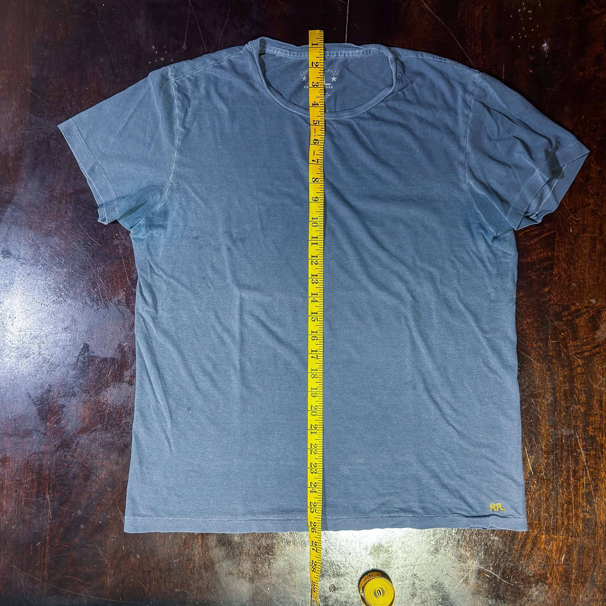 Landoverland Vintage Rust RRL T-shirt Slate Blue8.jpg