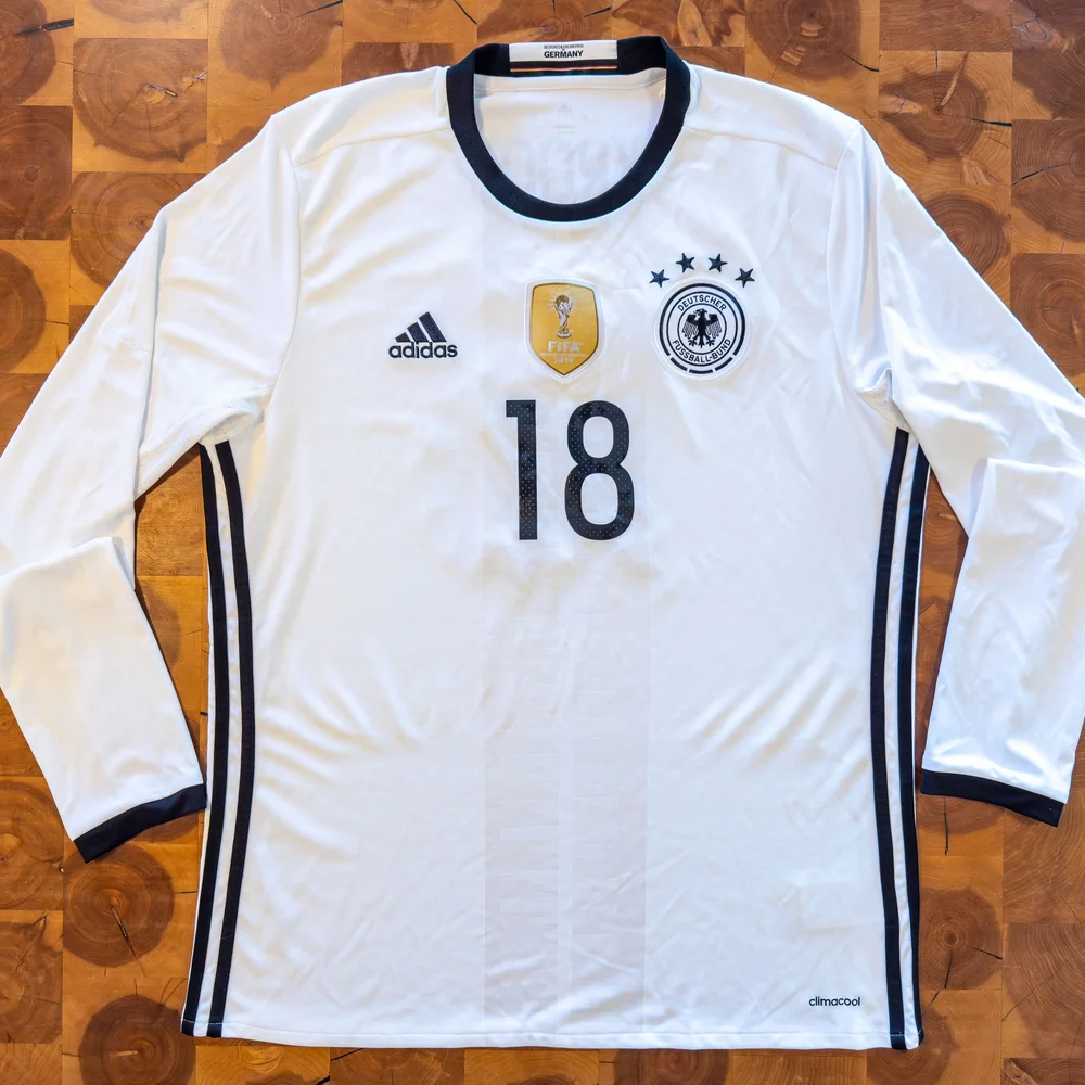 2016-17 ホーム 長袖ユニフォーム KROOS クロース Vintage Toni Kroos Germany 2016-2017 Home Long Sleeve Jersey #18