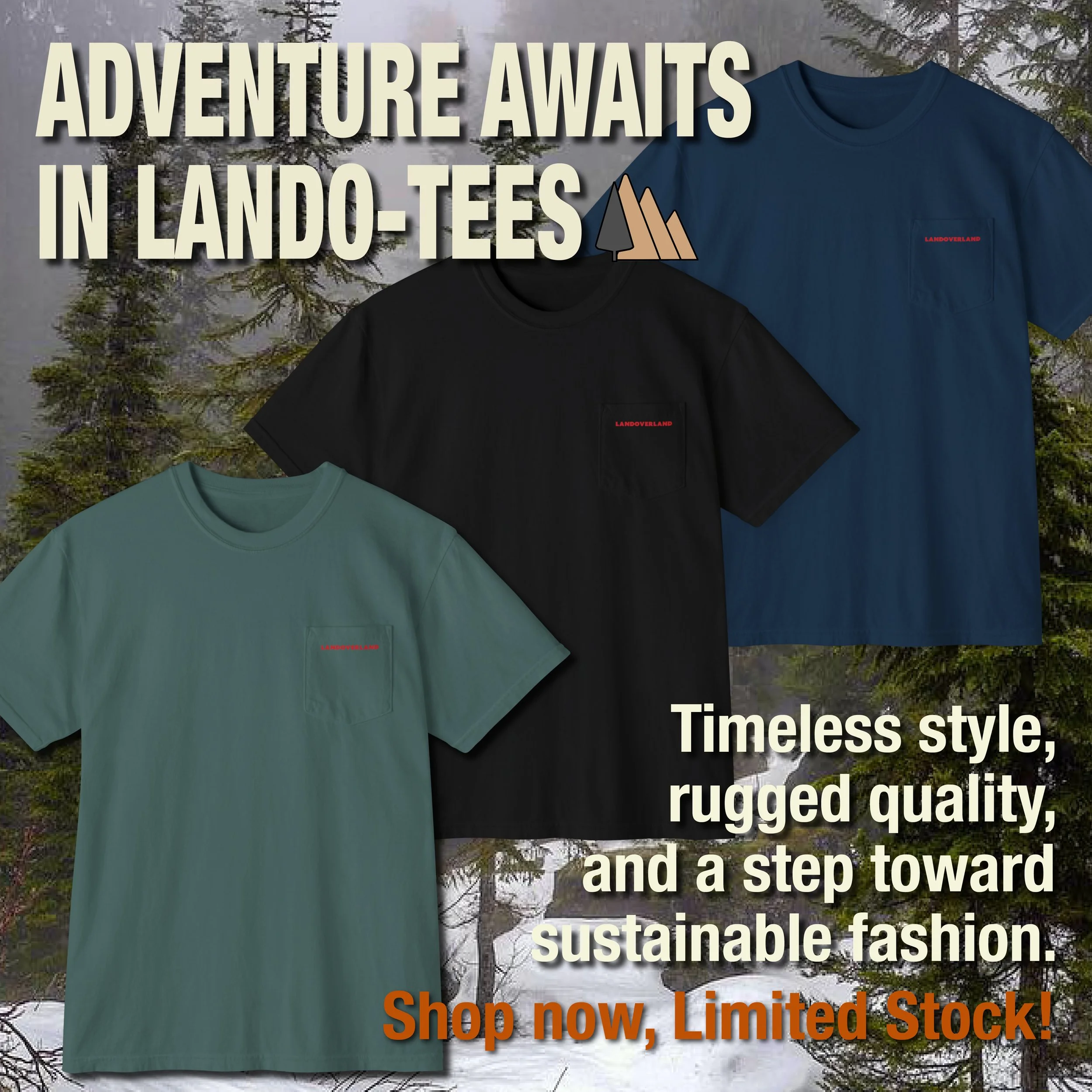 The Story Behind the LANDO-Tee: Your New Favorite Adventure Shirt