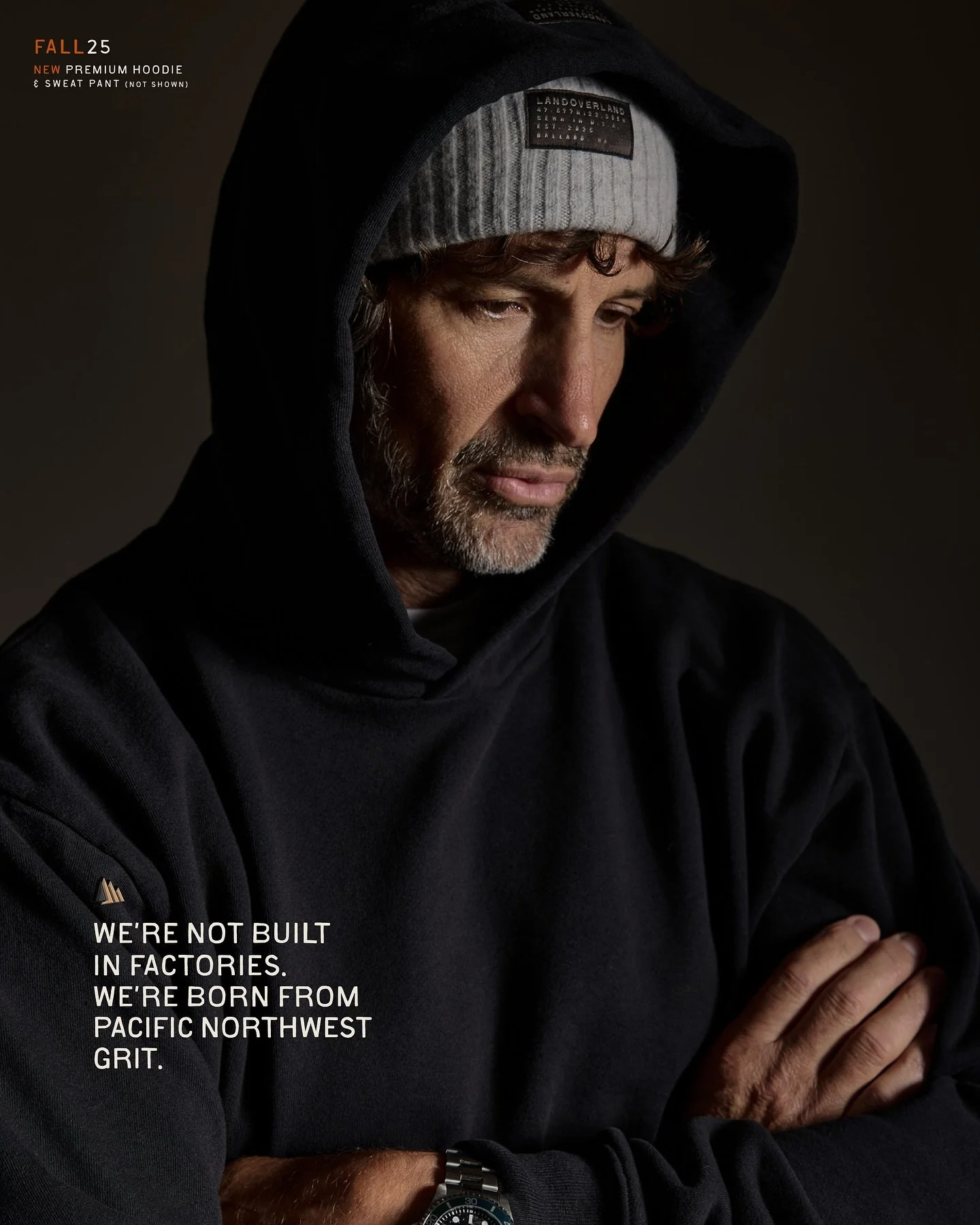 Fall/Winter Manifesto 

You&rsquo;re built for the Pacific Northwest. 
For early mornings, cold hands, and the satisfaction of fixing what&rsquo;s yours.
You work hard, keep things running, and still find time for the bleachers, the tailgate, and the