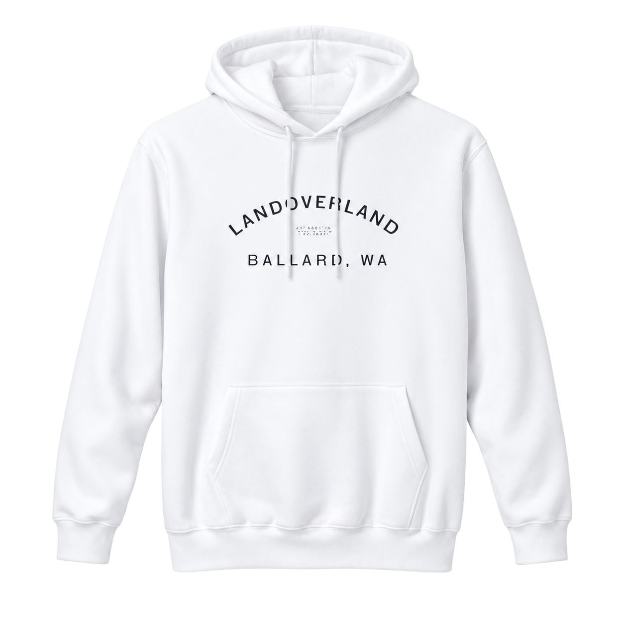 White Landoverland Graphic Hoodie.png