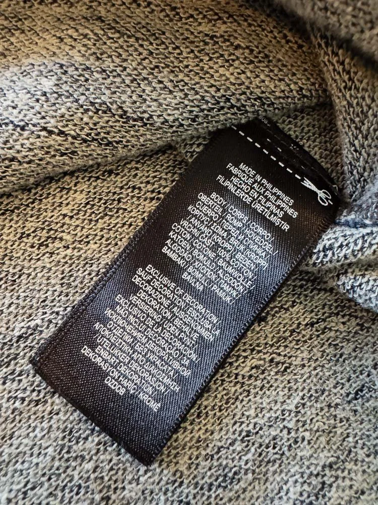 Landoverland RRL Indigo French Terry Rugby Shirt4.JPG
