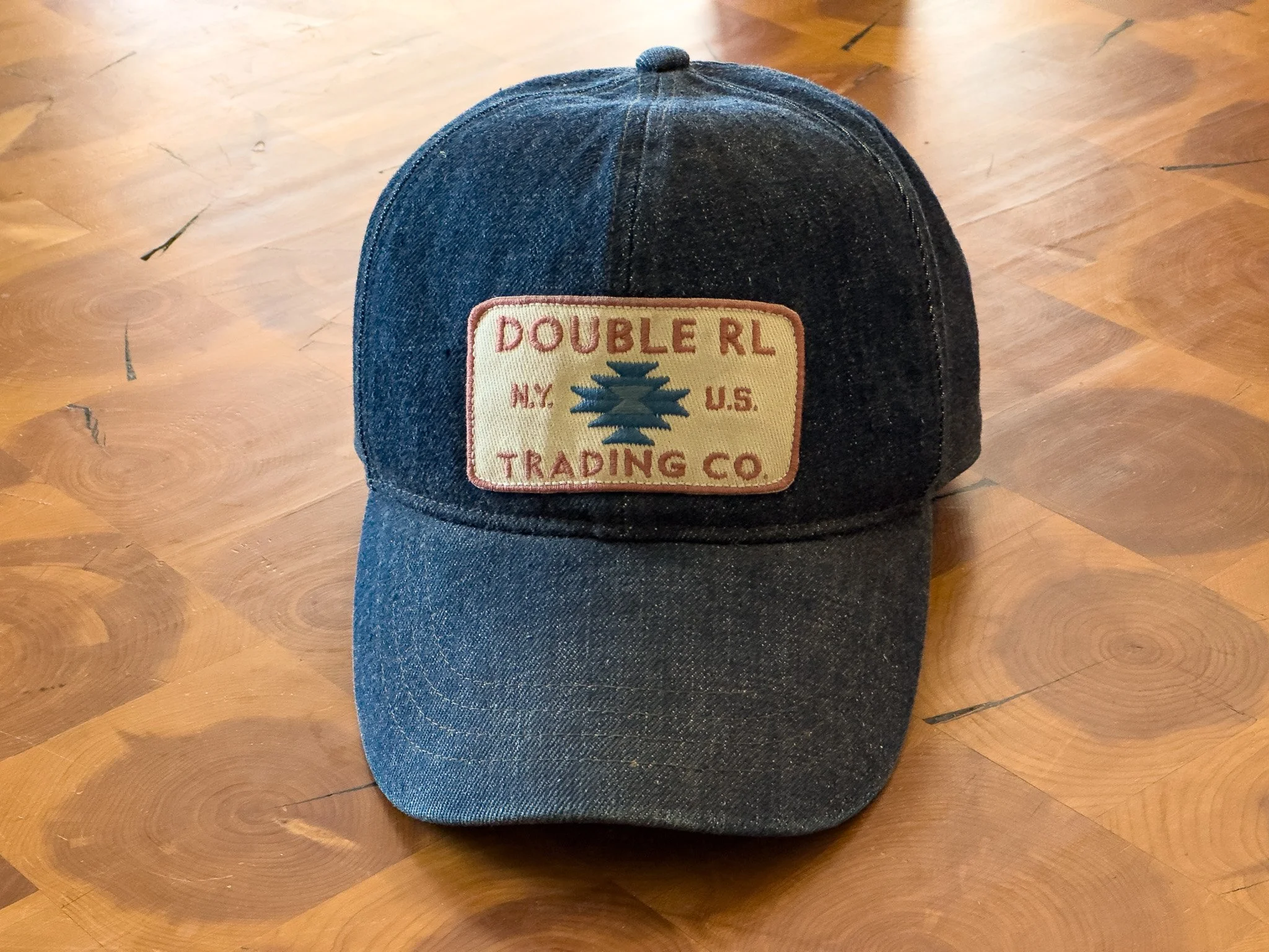 Vintage RRL Denim Trucker Hat8.jpg