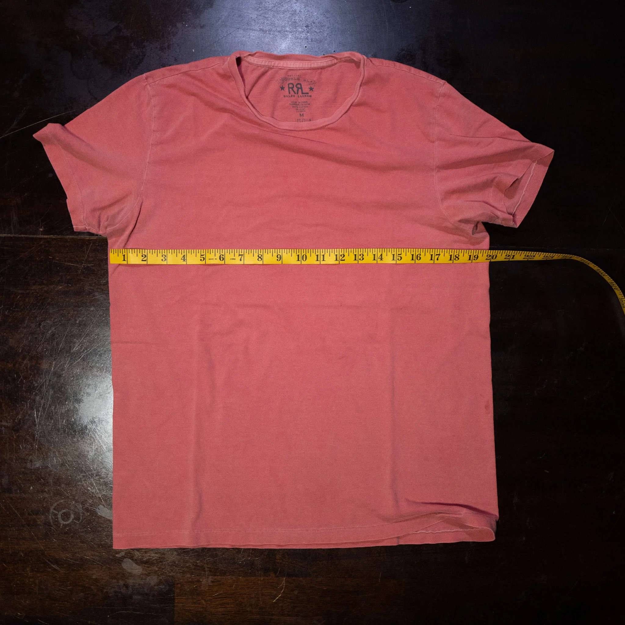 Landoverland Vintage RRL Tee Pale Red6.jpg