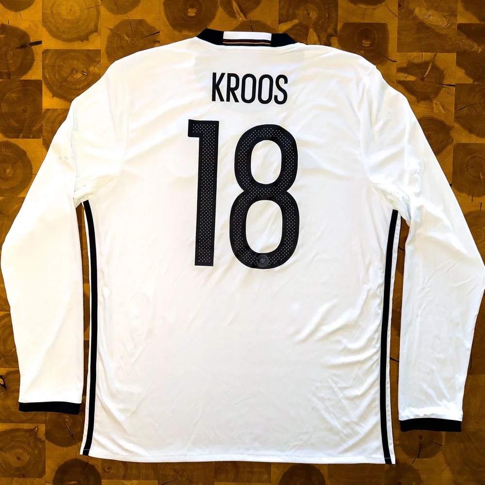2016-17 ホーム 長袖ユニフォーム KROOS クロース Vintage Toni Kroos Germany 2016-2017 Home Long Sleeve Jersey #18