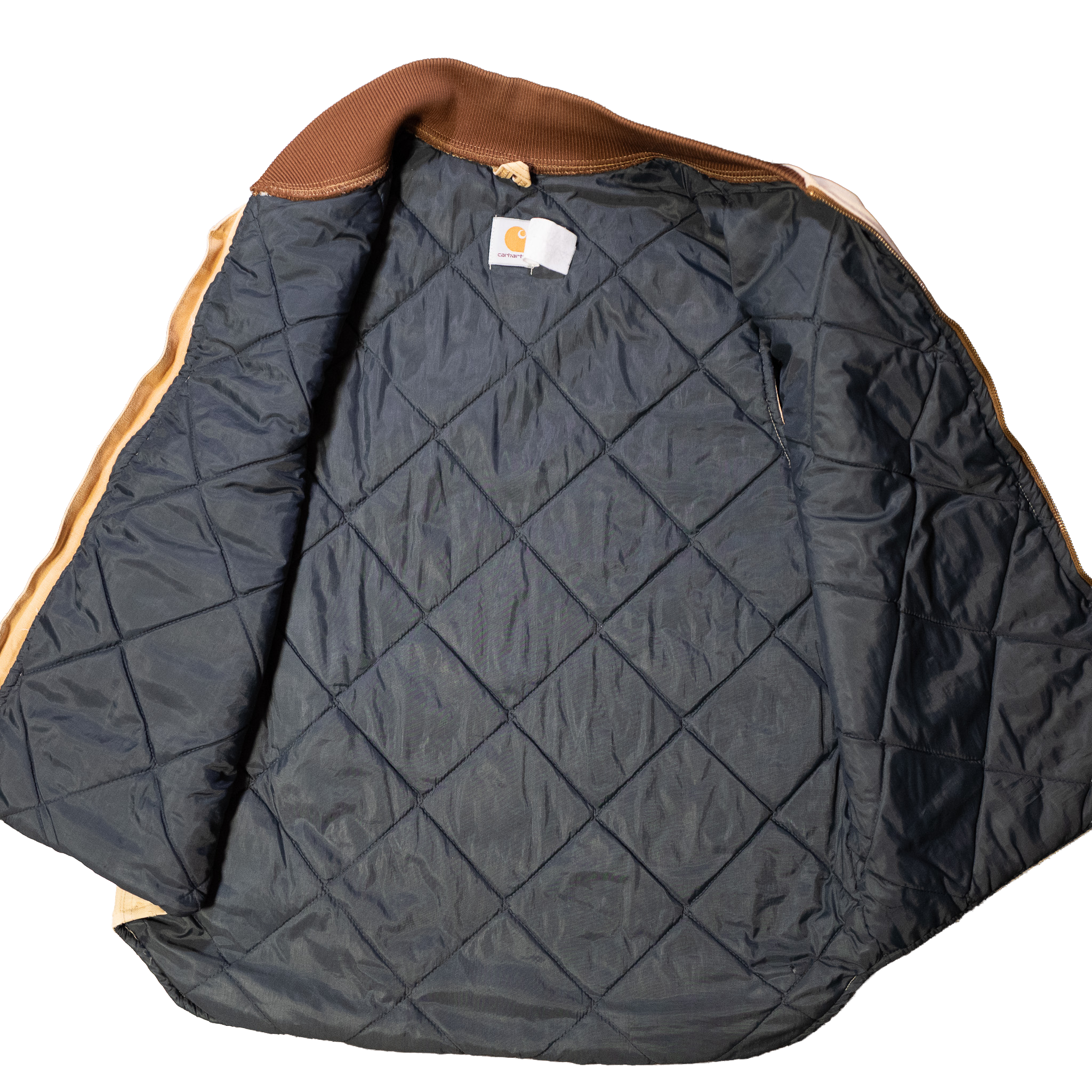 Vintage Carhartt Quilted-Lined Work Vest | Faded Tan11.png