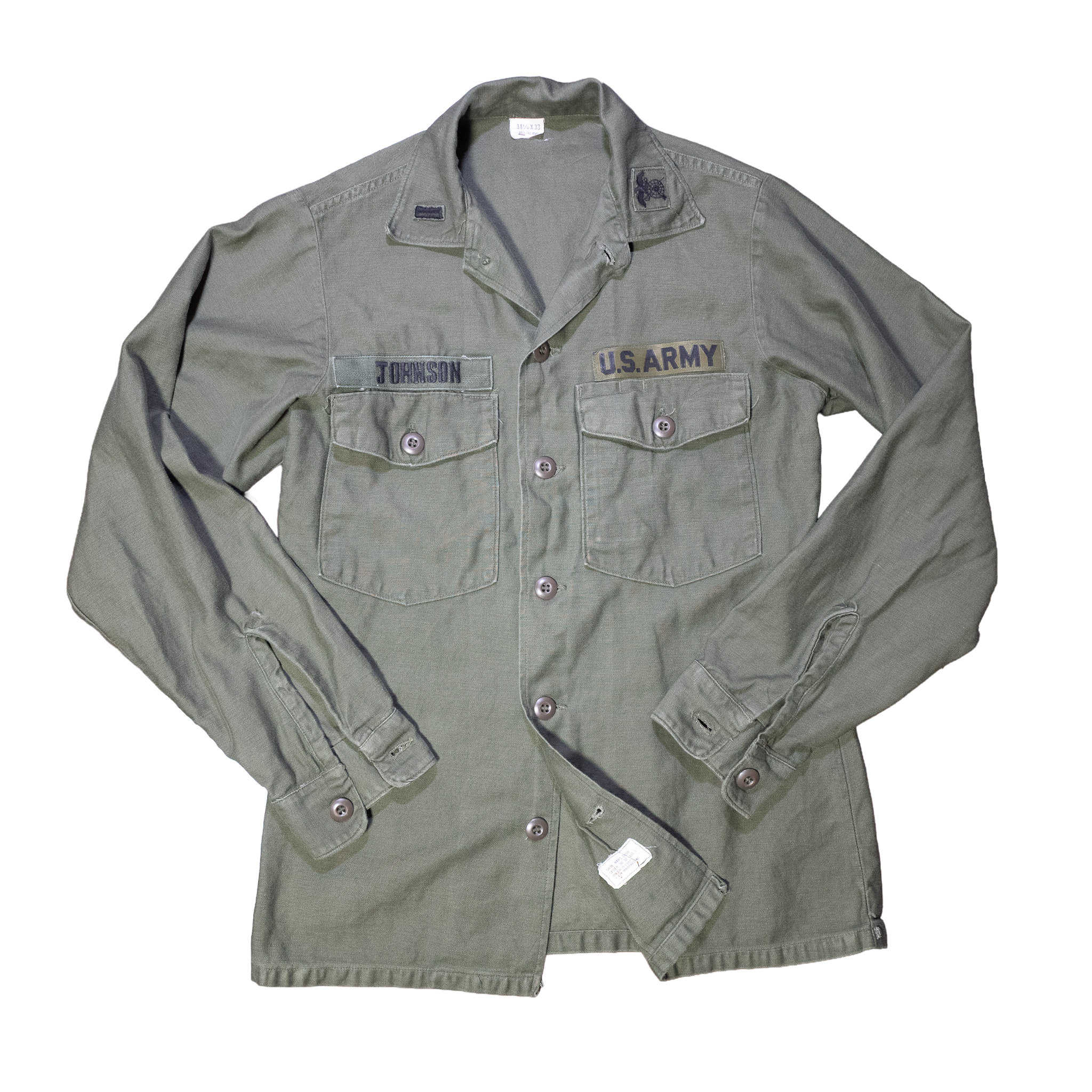 Vintage U.S. Army OG-107 Utility Shirt | 1970 Contract2.png