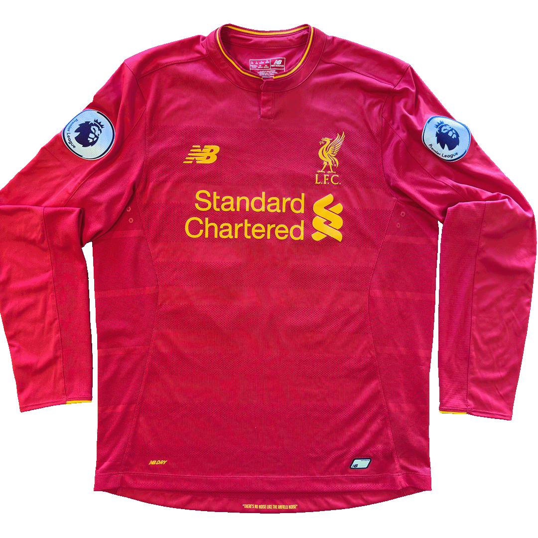 Vintage 2016/17 Liverpool FC Home Long Sleeve Jersey #15 Daniel Sturridge