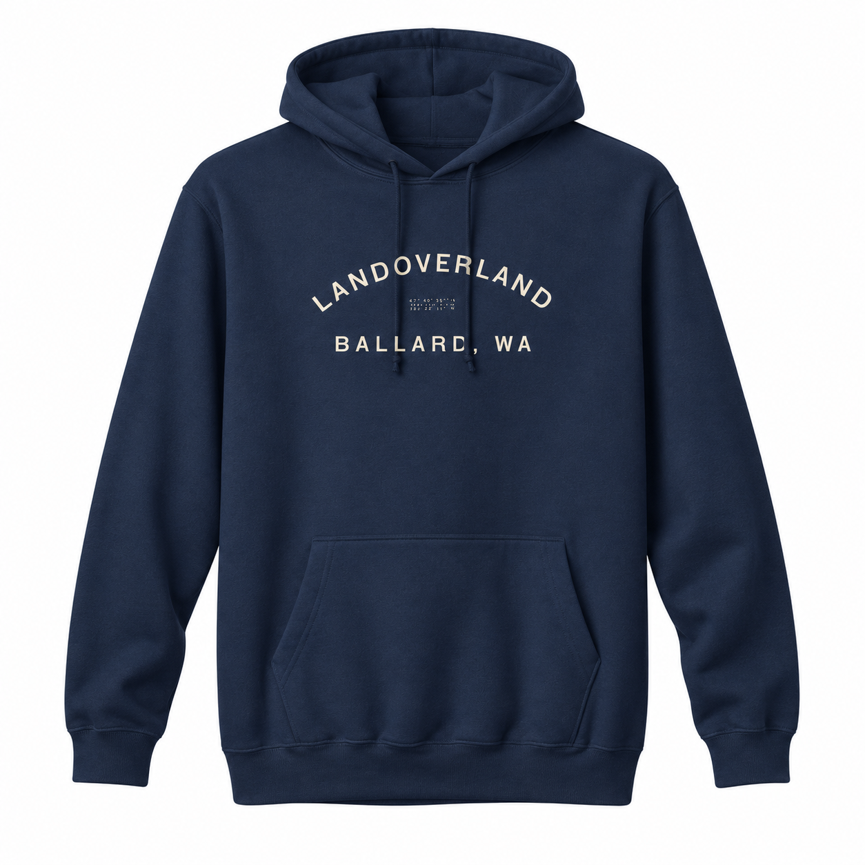 Premium navy Landoverland graphic hoodie.png