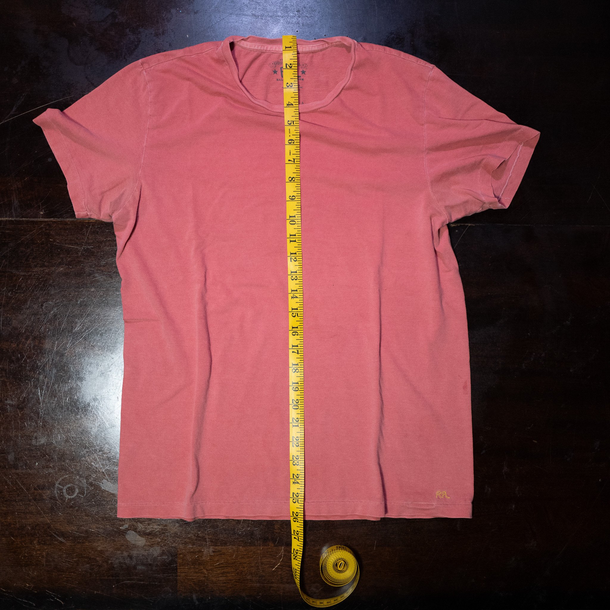 Landoverland Vintage RRL Tee Pale Red5.jpg